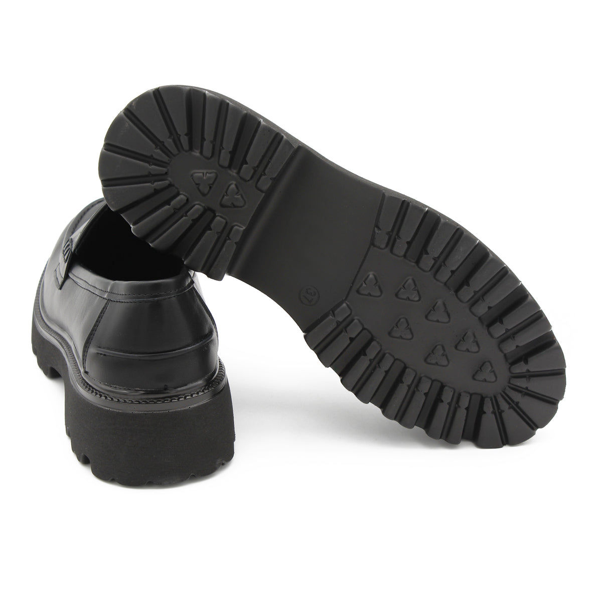 MOCASSINI CHUNKY DONNA NERO