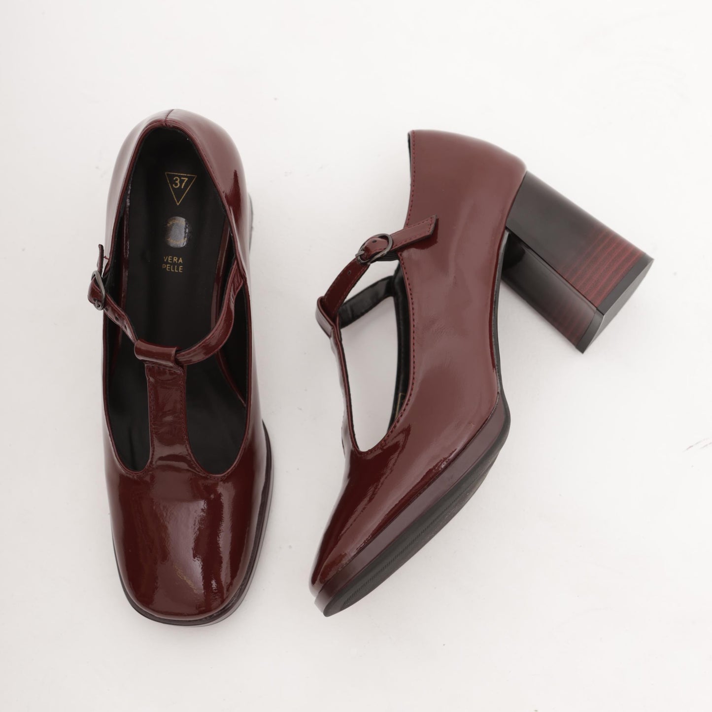 DECOLLETE' BABY TACCO BORDEAUX