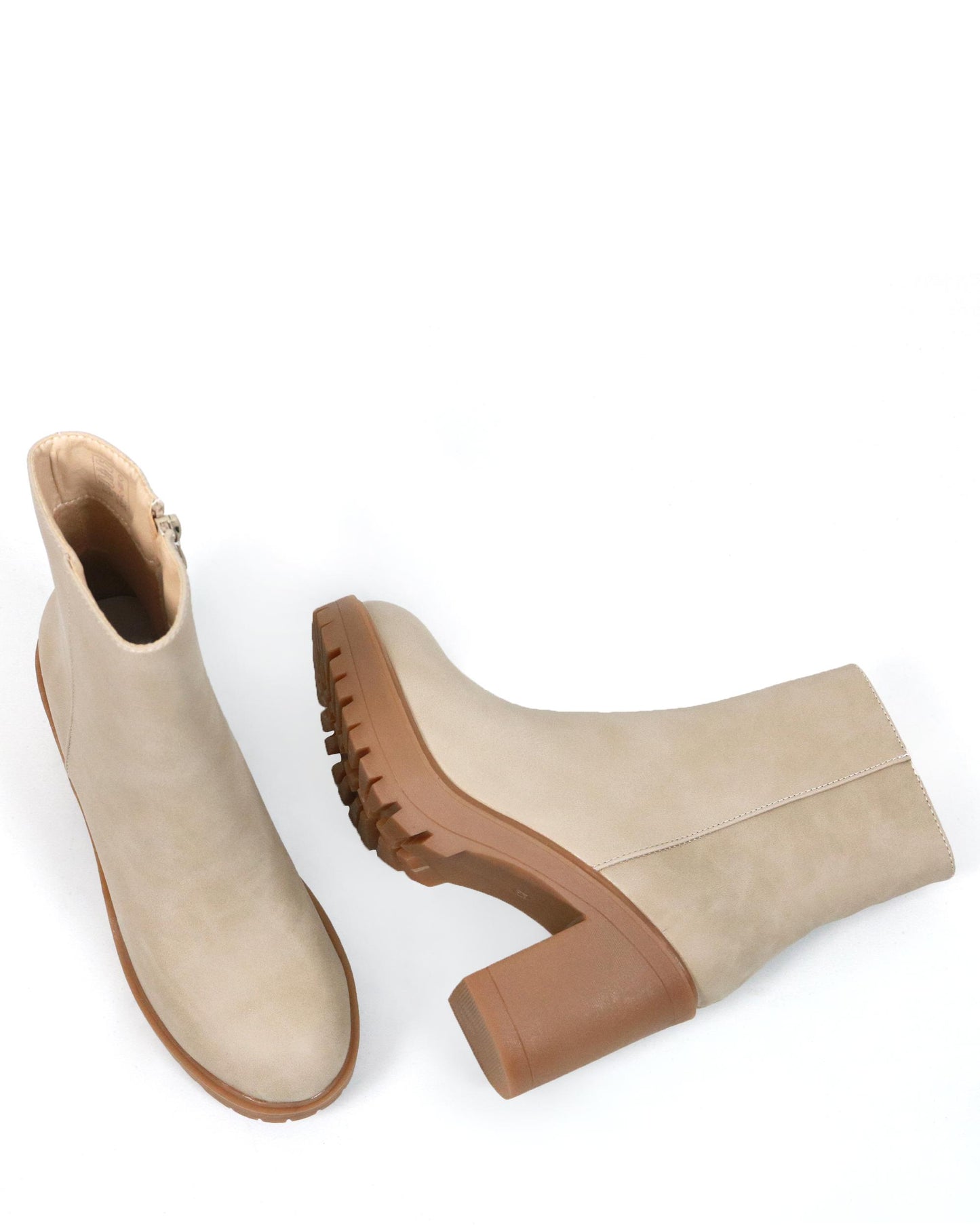 STIVALETTO TACCO PARA BEIGE