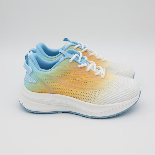 SNEAKERS MESH DEGRADE BLU