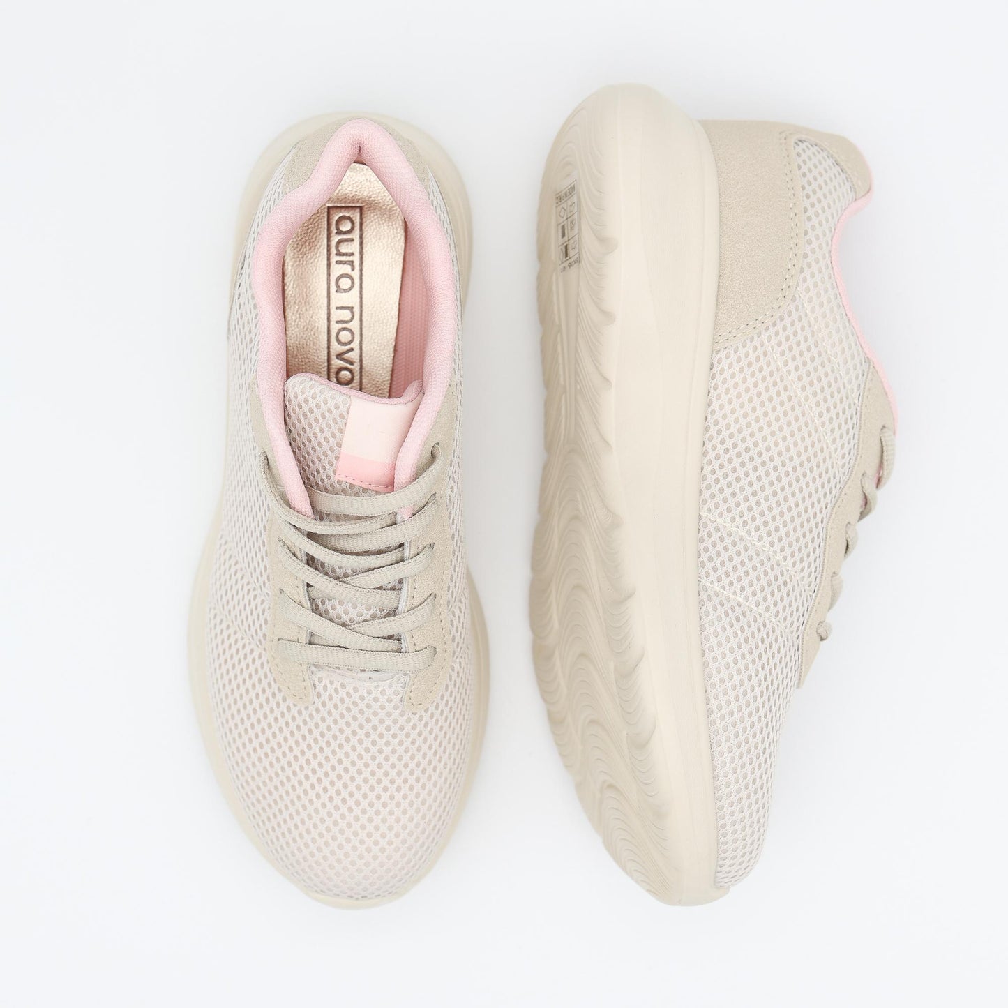 SNEAKERS MESH BEIGE