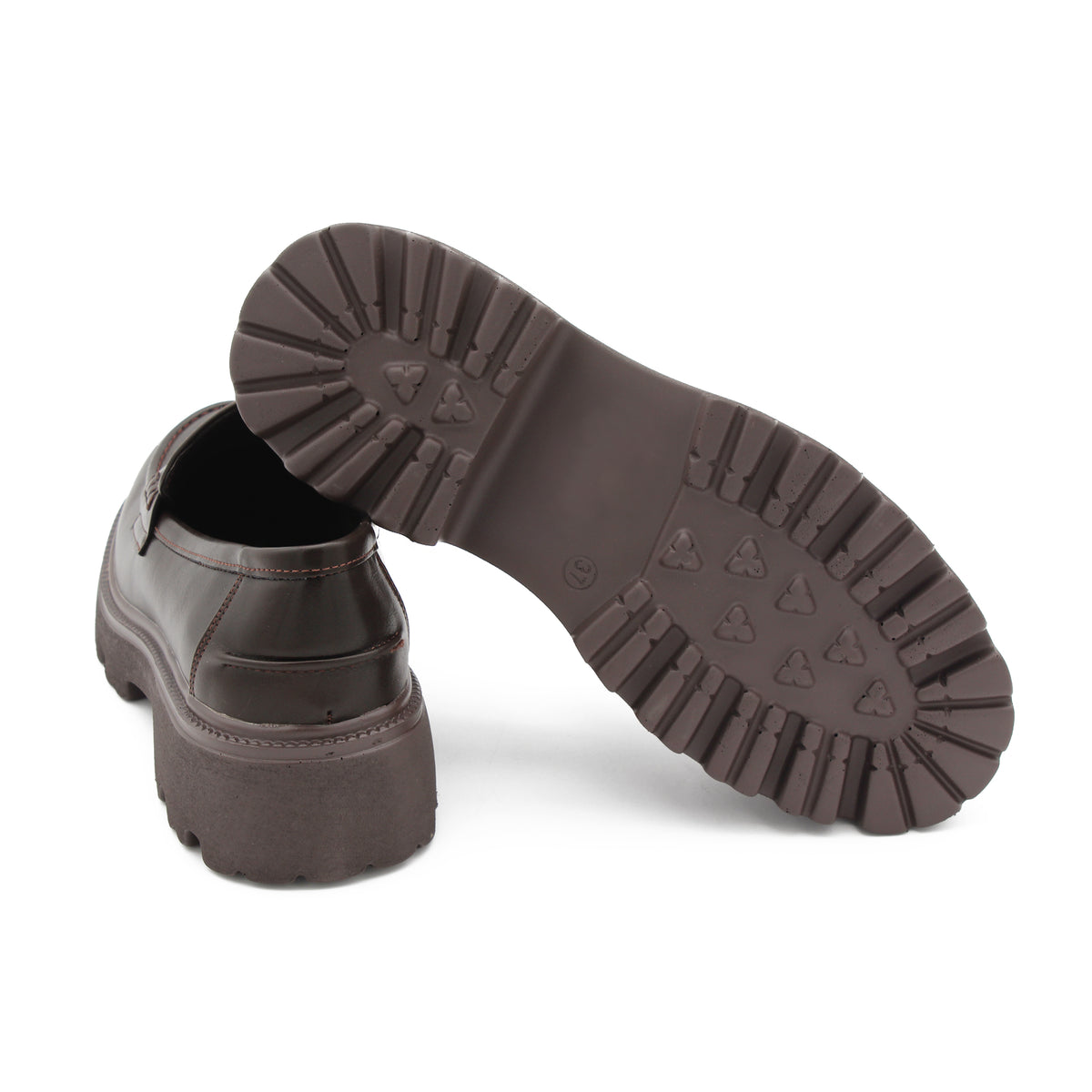MOCASSINI CHUNKY DONNA MARRONE 