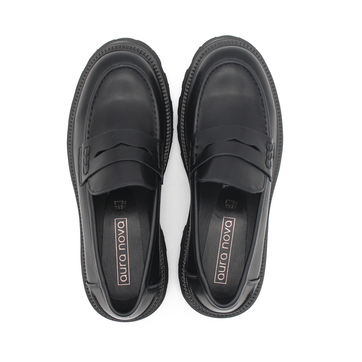 MOCASSINI CHUNKY DONNA NERO 