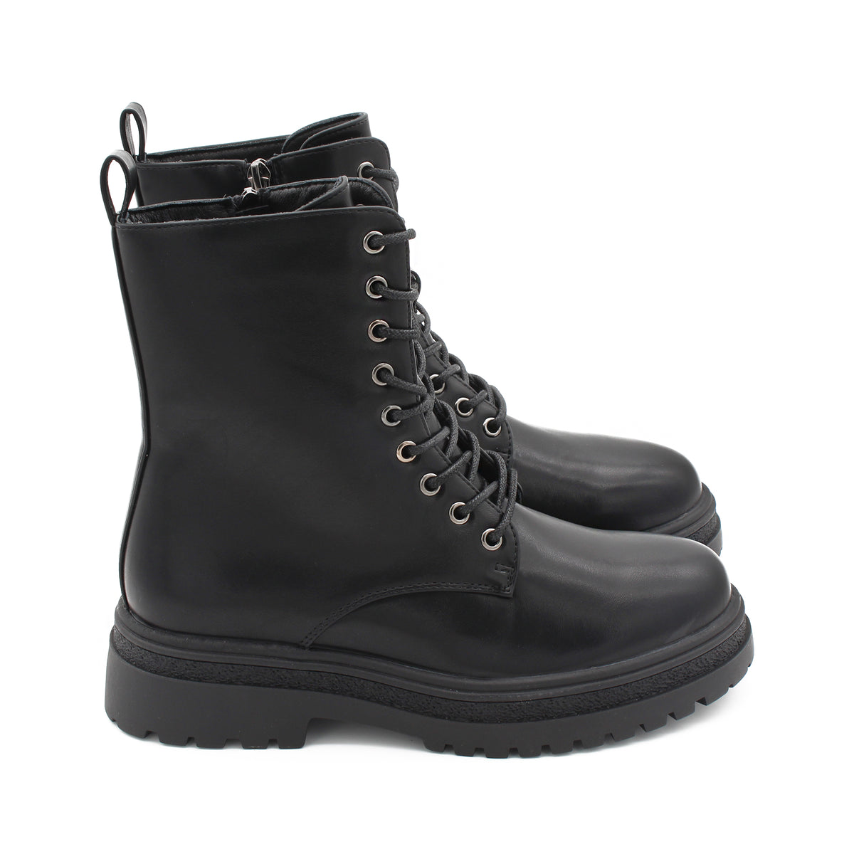 ANFIBI IN ECOPELLE NERO 