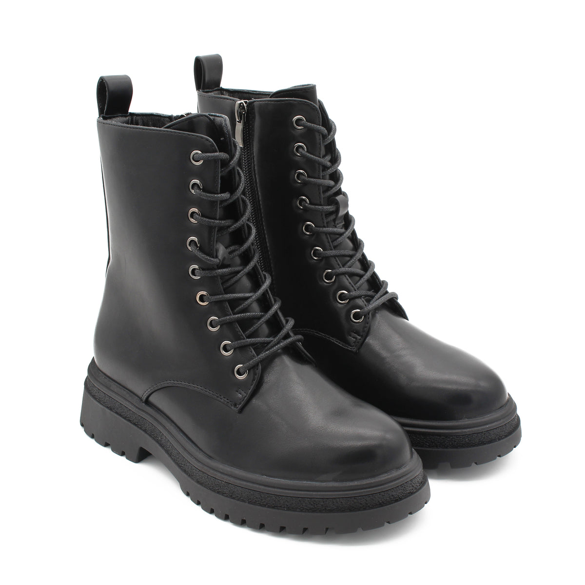 ANFIBI IN ECOPELLE NERO 