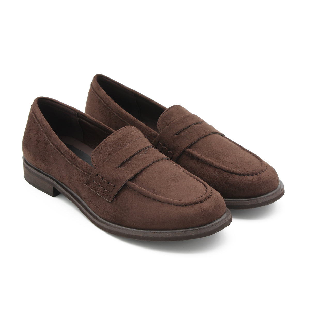 MOCASSINO SCAMOSCIATO MARRONE 