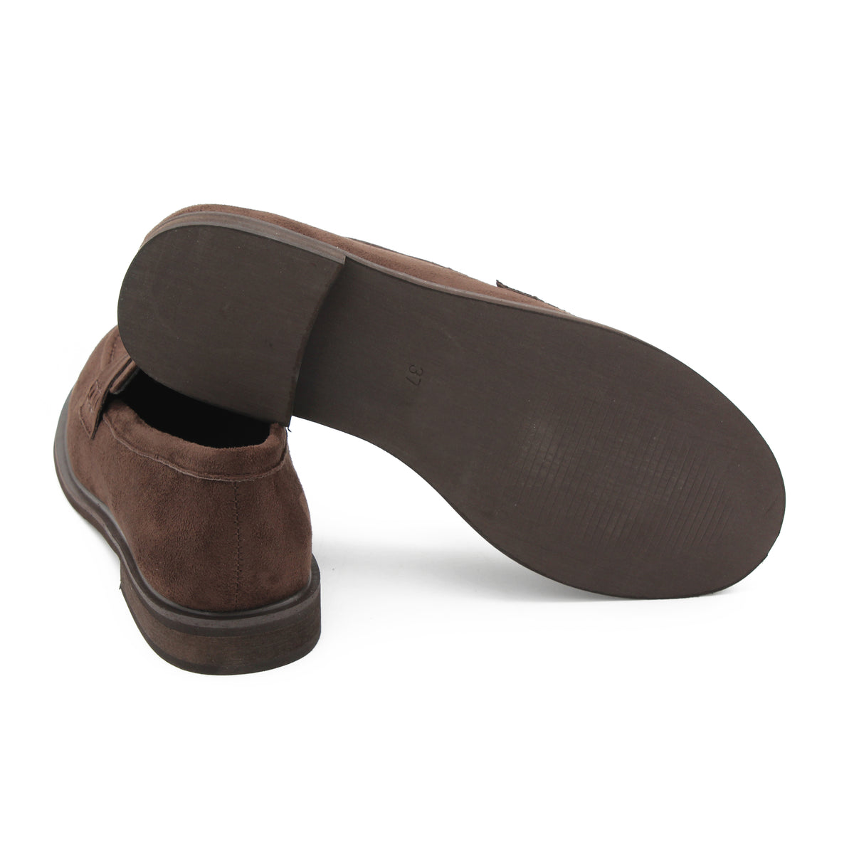 MOCASSINO SCAMOSCIATO MARRONE 