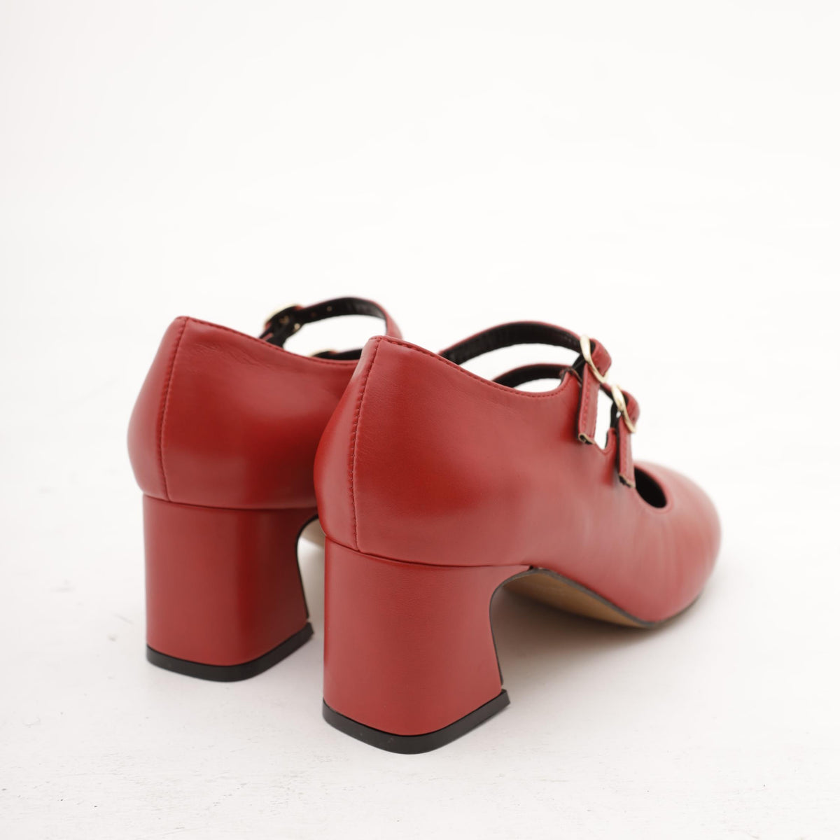 MARY JANE 2 CINTURINI ROSSO 