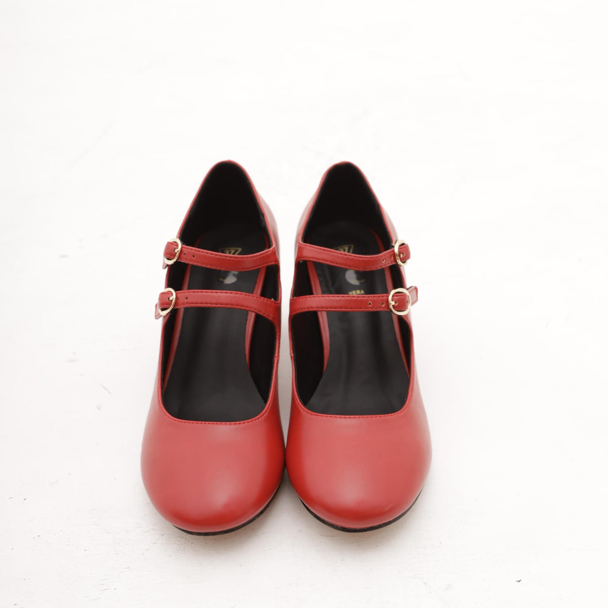 MARY JANE 2 CINTURINI ROSSO 