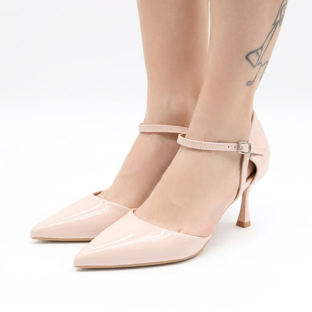 DECOLLETE D'ORSAY TACCO PINK