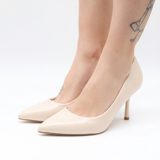 DECOLLETE TACCO BEIGE