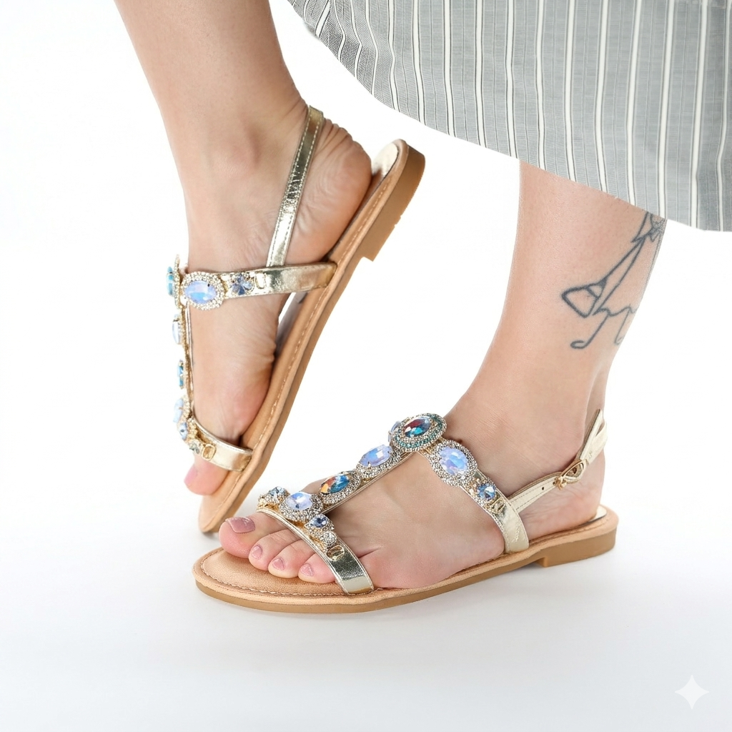 SANDALO GIOIELLO BEIGE 