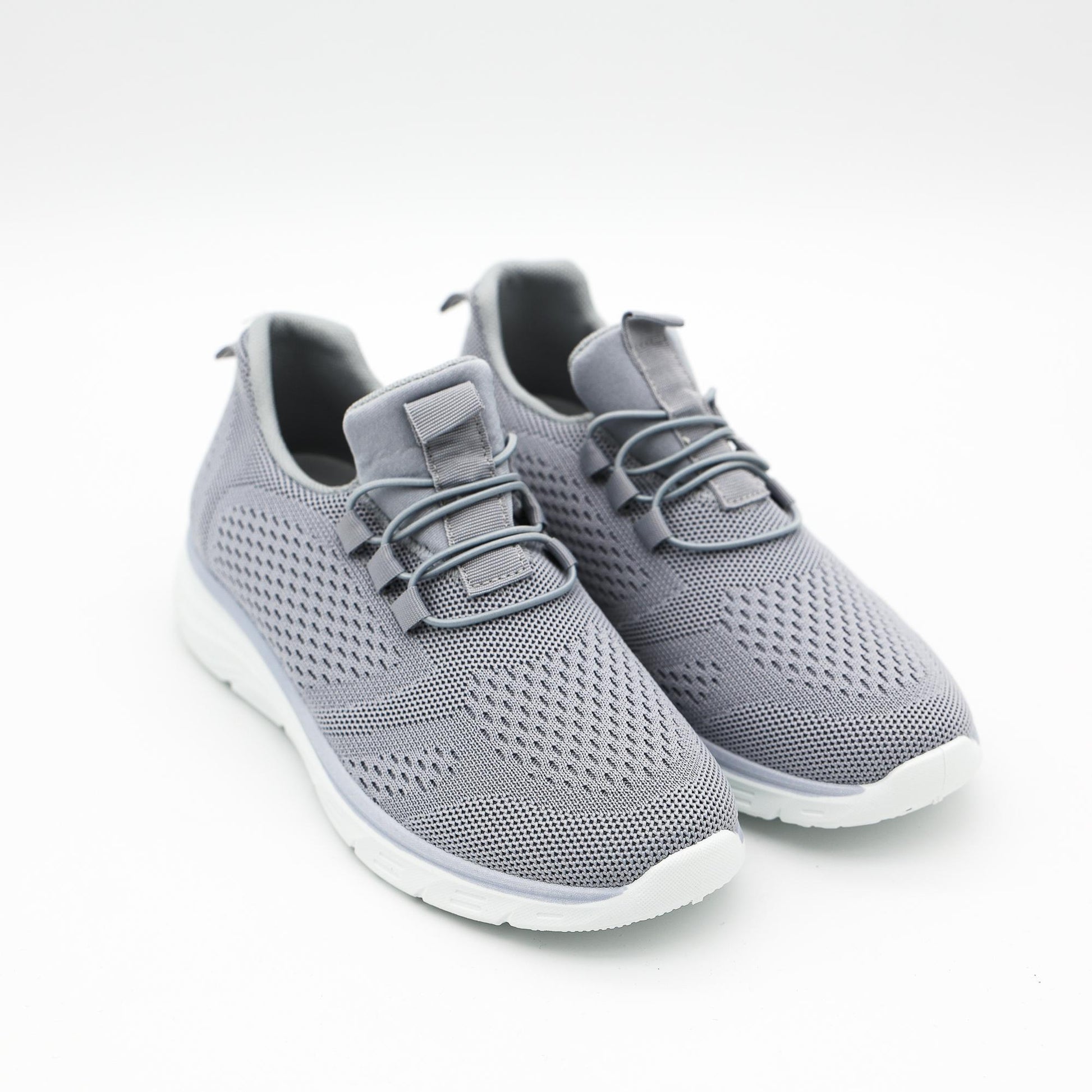 SNEAKERS MESH LACCI GRIGIO 