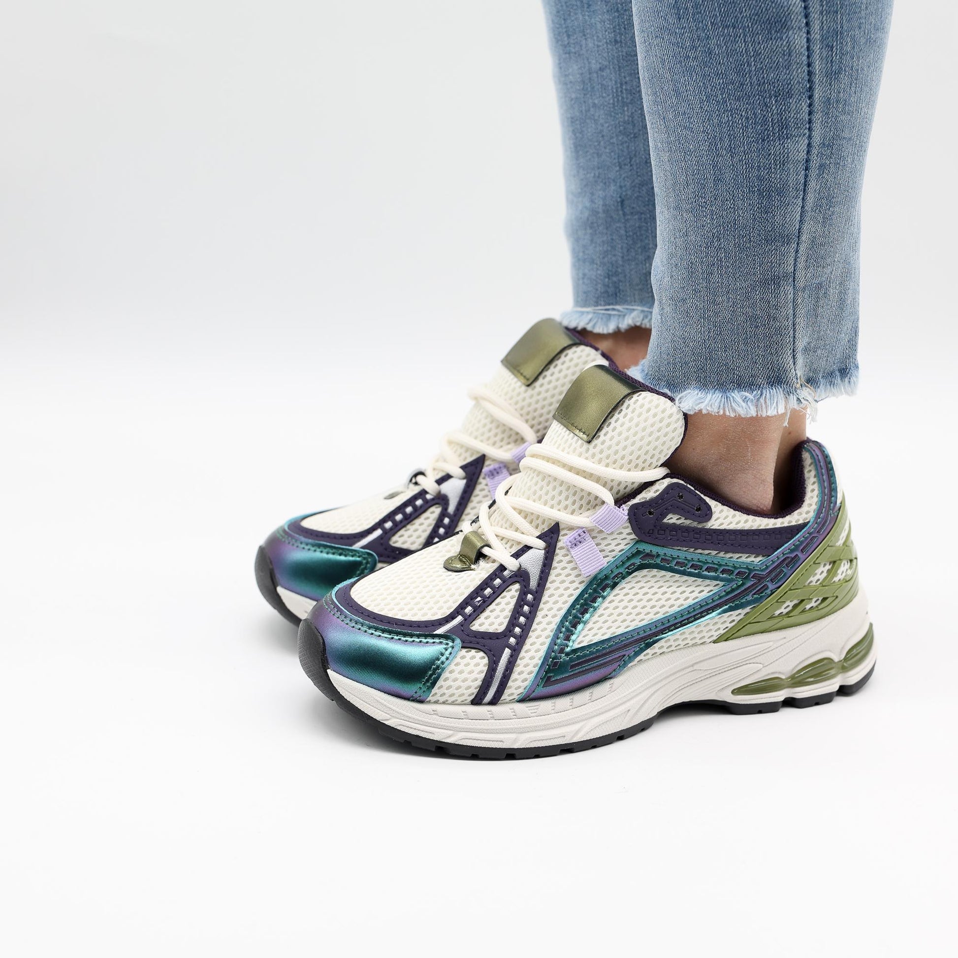 SNEAKERS GEL MESH VERDE 