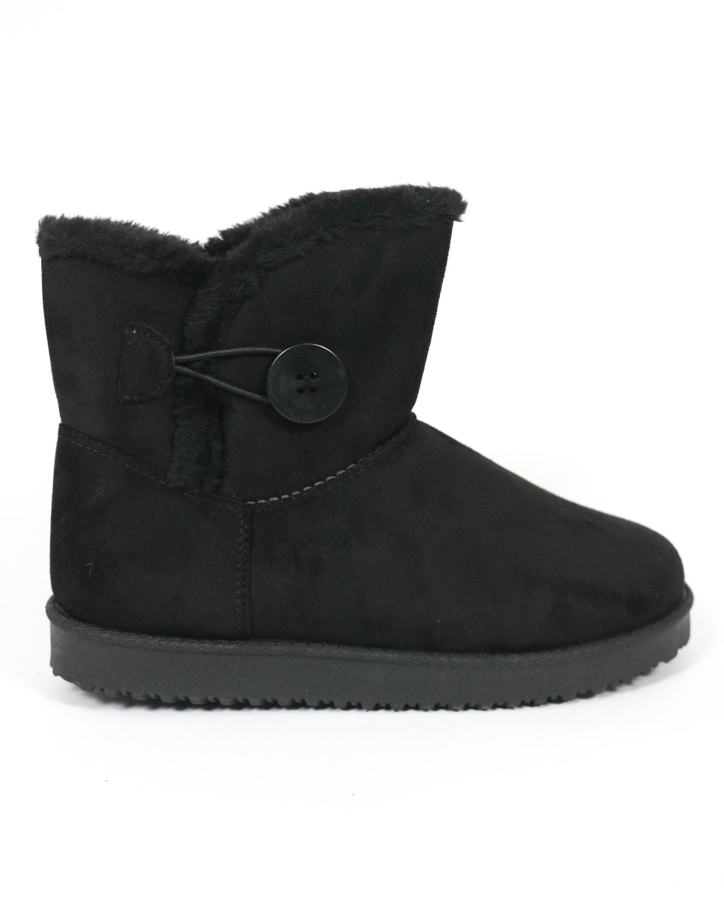 STIVALETTO MAMMUT BOTTONE NERO 