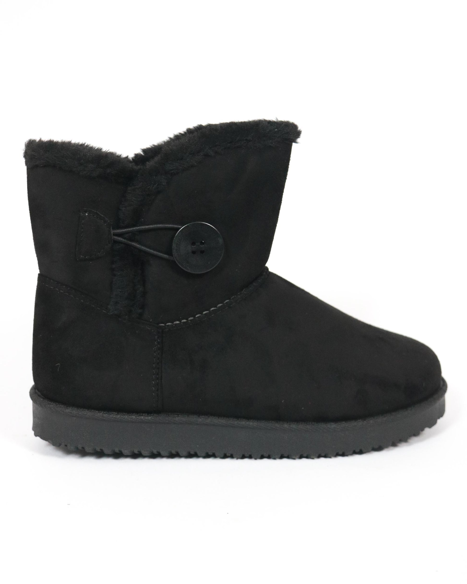 STIVALETTO MAMMUT BOTTONE NERO 