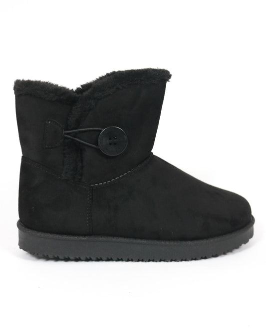 STIVALETTO MAMMUT BOTTONE NERO 