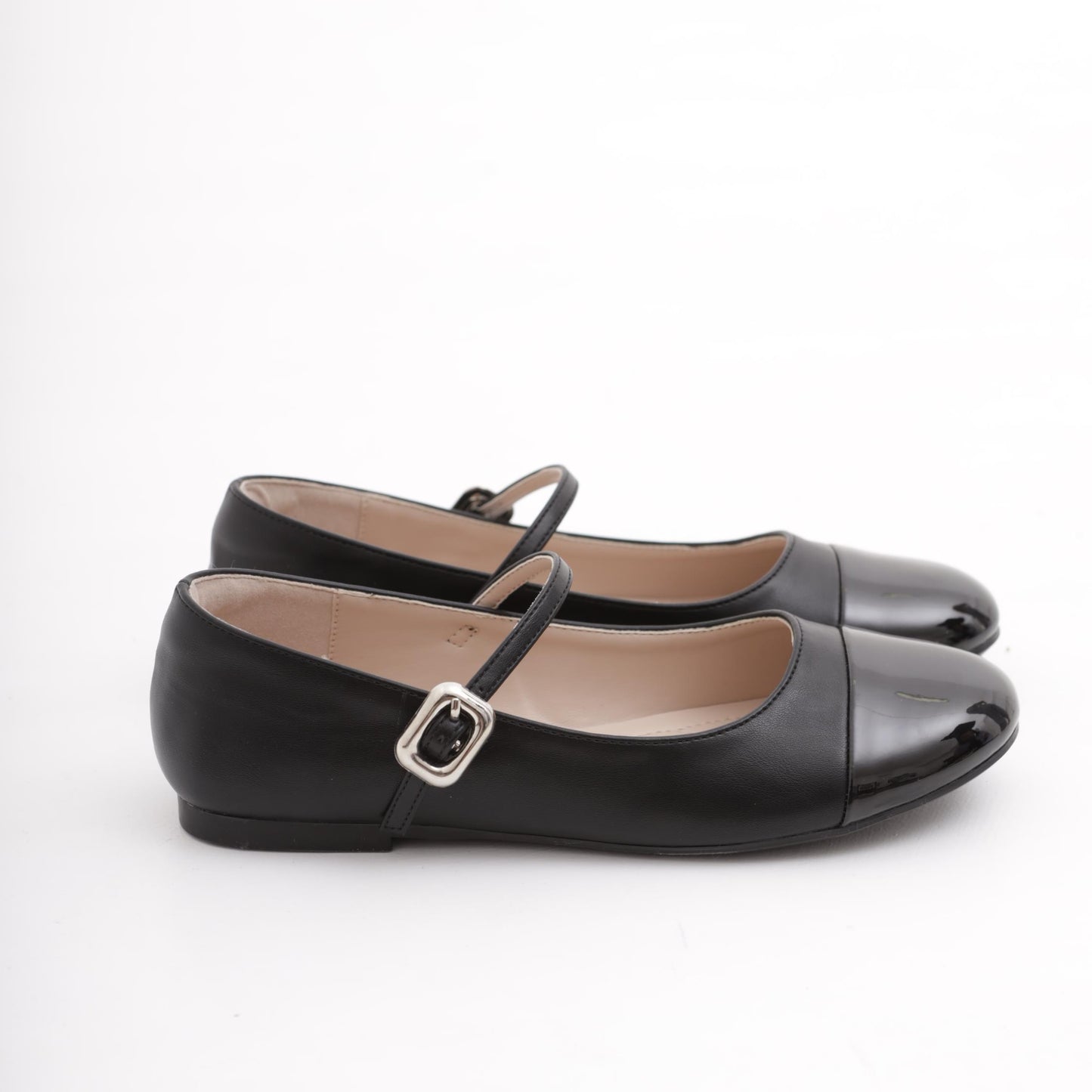 MARY JANE FLAT CON PUNTALE NERO 