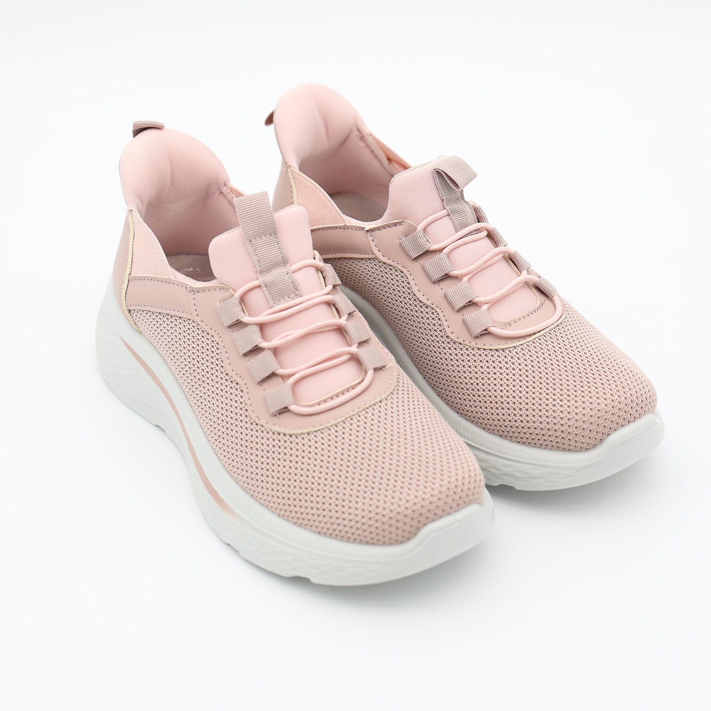 SNEAKERS MESH ELASTICI PINK 