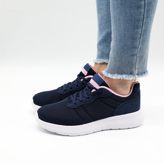 SNEAKERS MESH BLU NAVY 