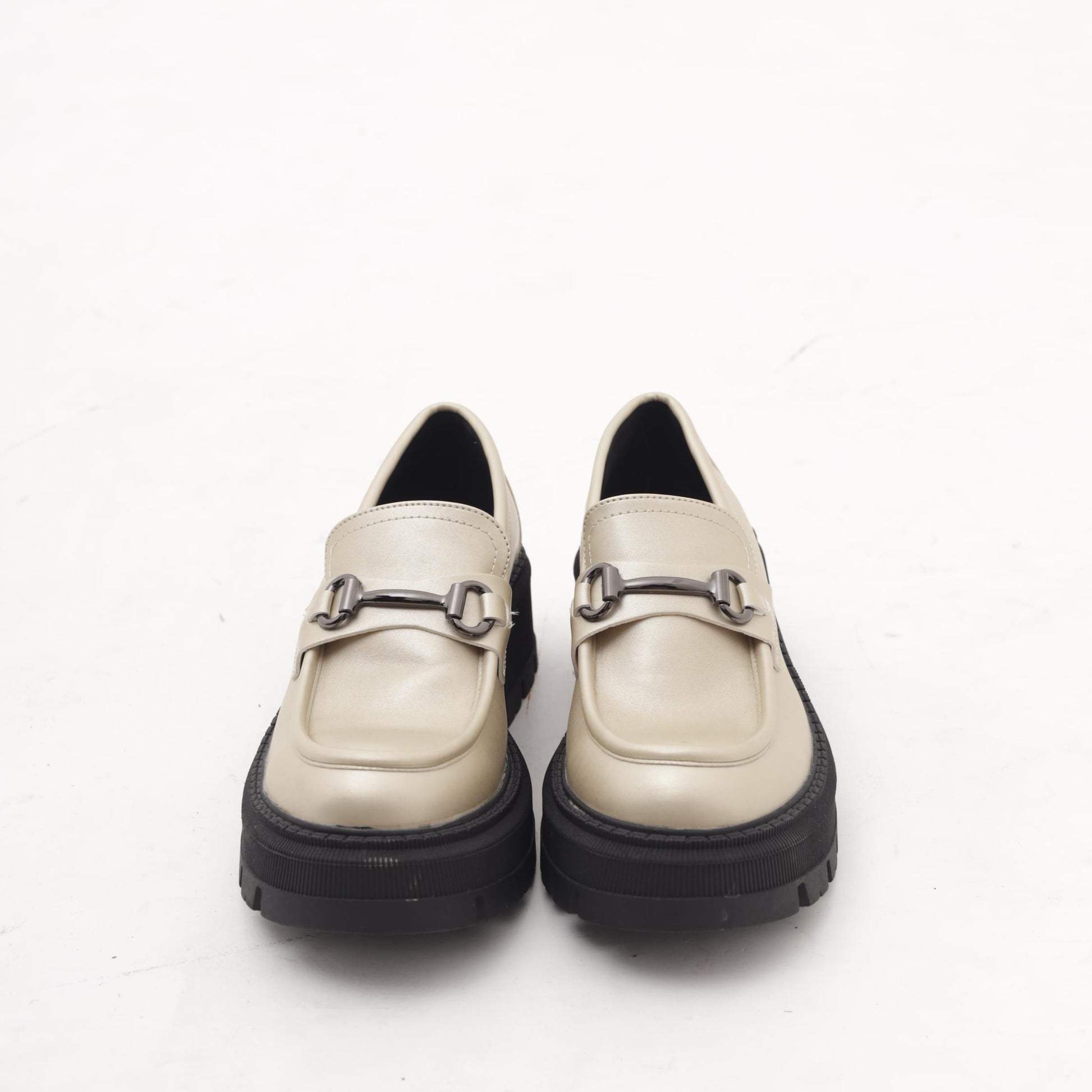 MOCASSINO MORSETTO PLATINO 