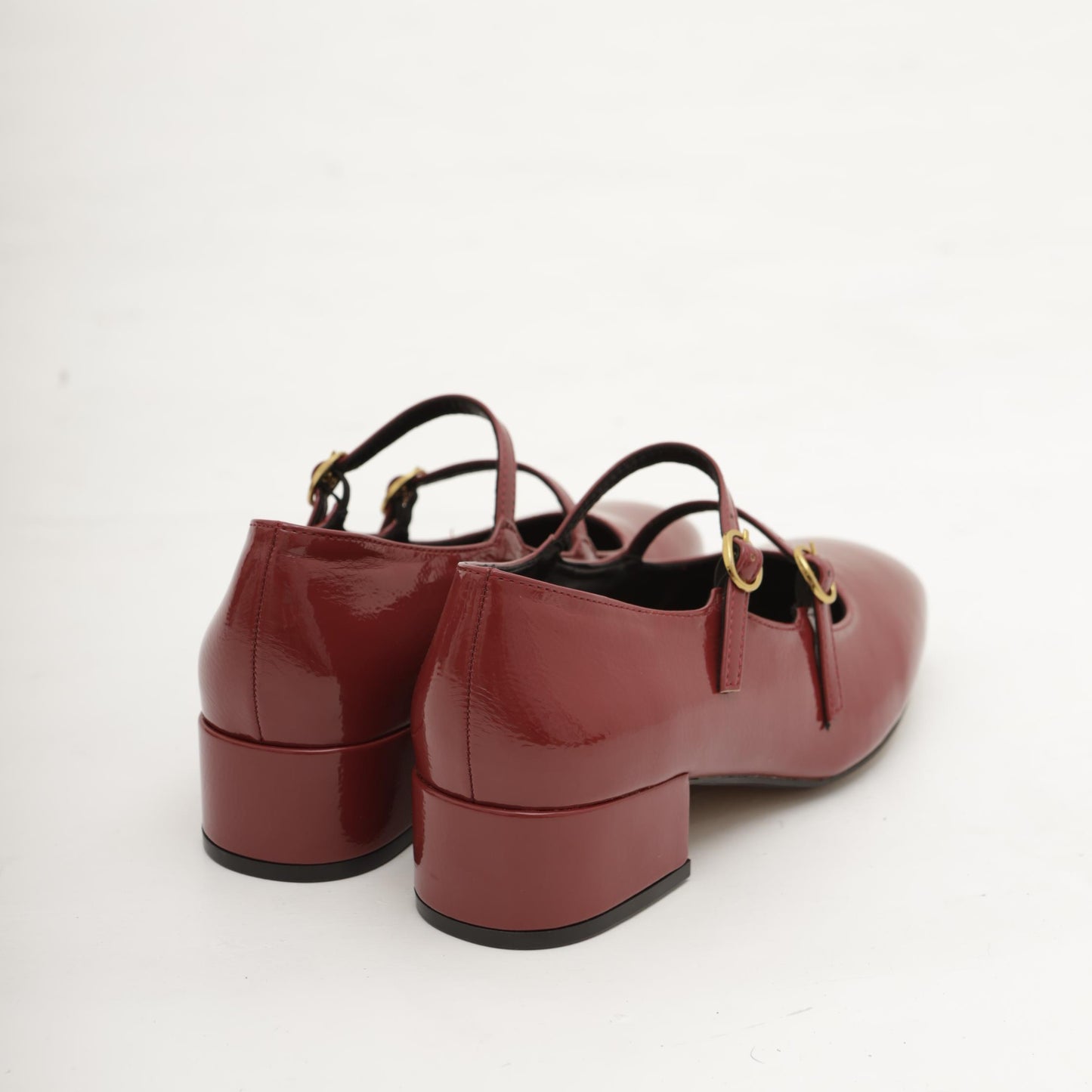 MARY JANE TACCO 2 CINTURINI BORDEAUX 