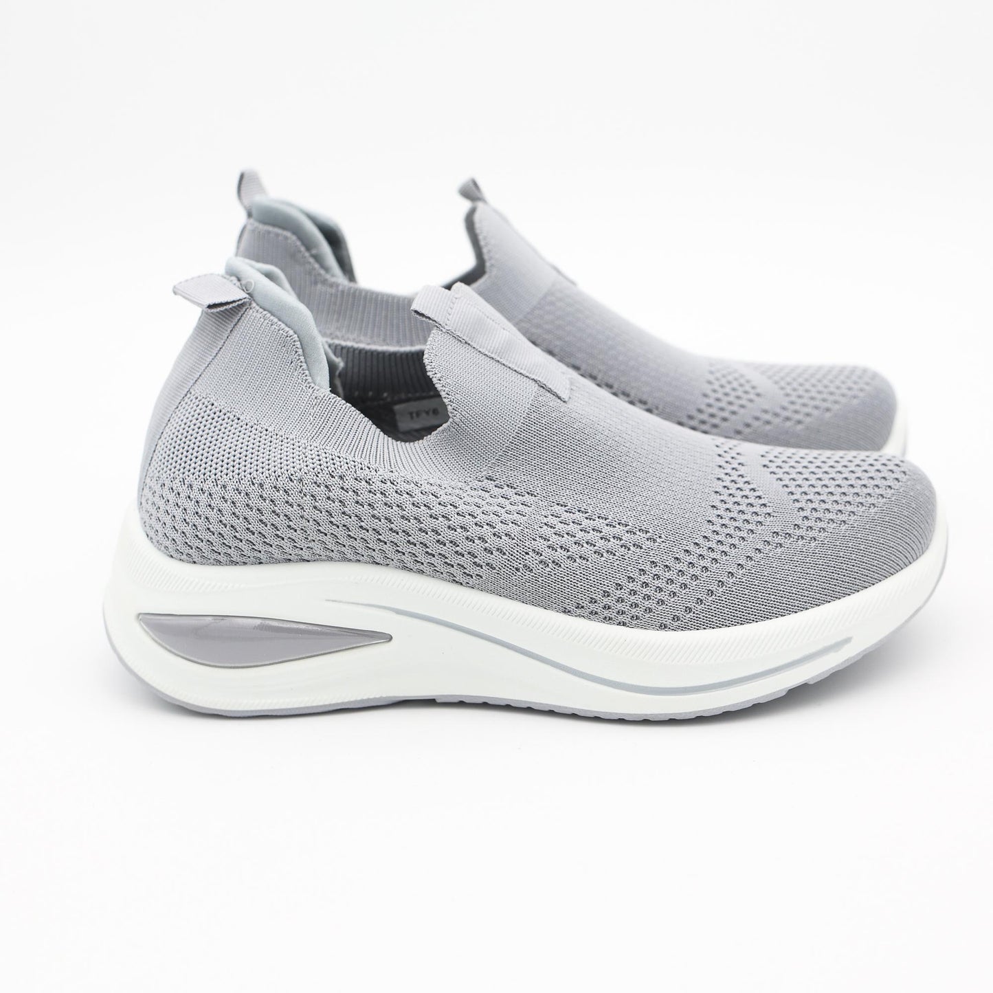 SNEAKERS SLIP-IN MESH GRIGIO 