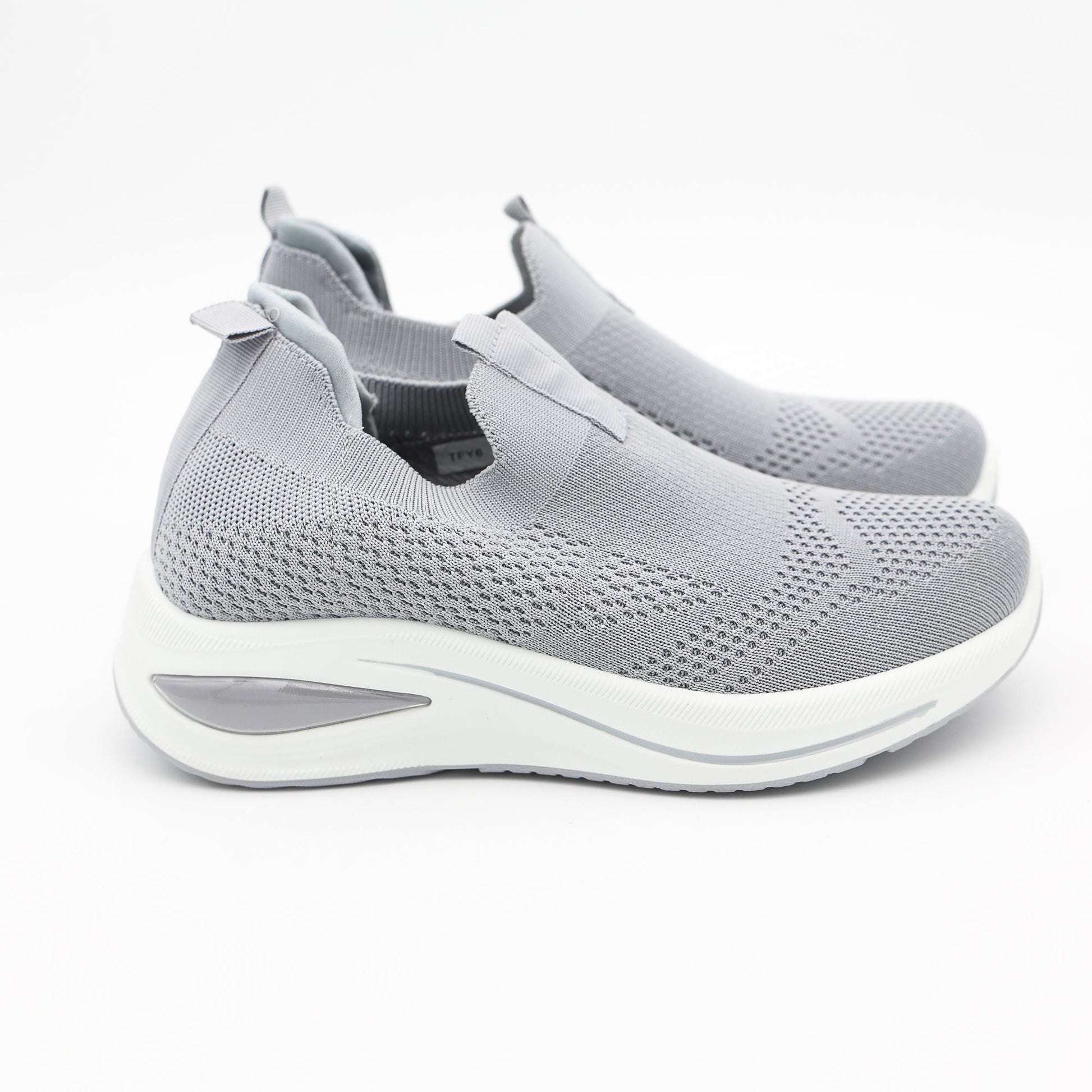 SNEAKERS SLIP-IN MESH GRIGIO 