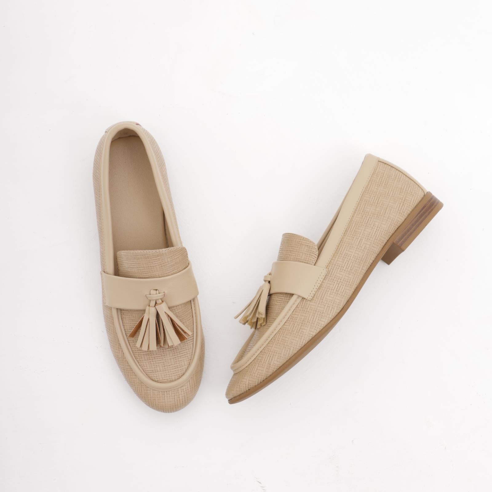 MOCASSINO NAPPINE BEIGE 