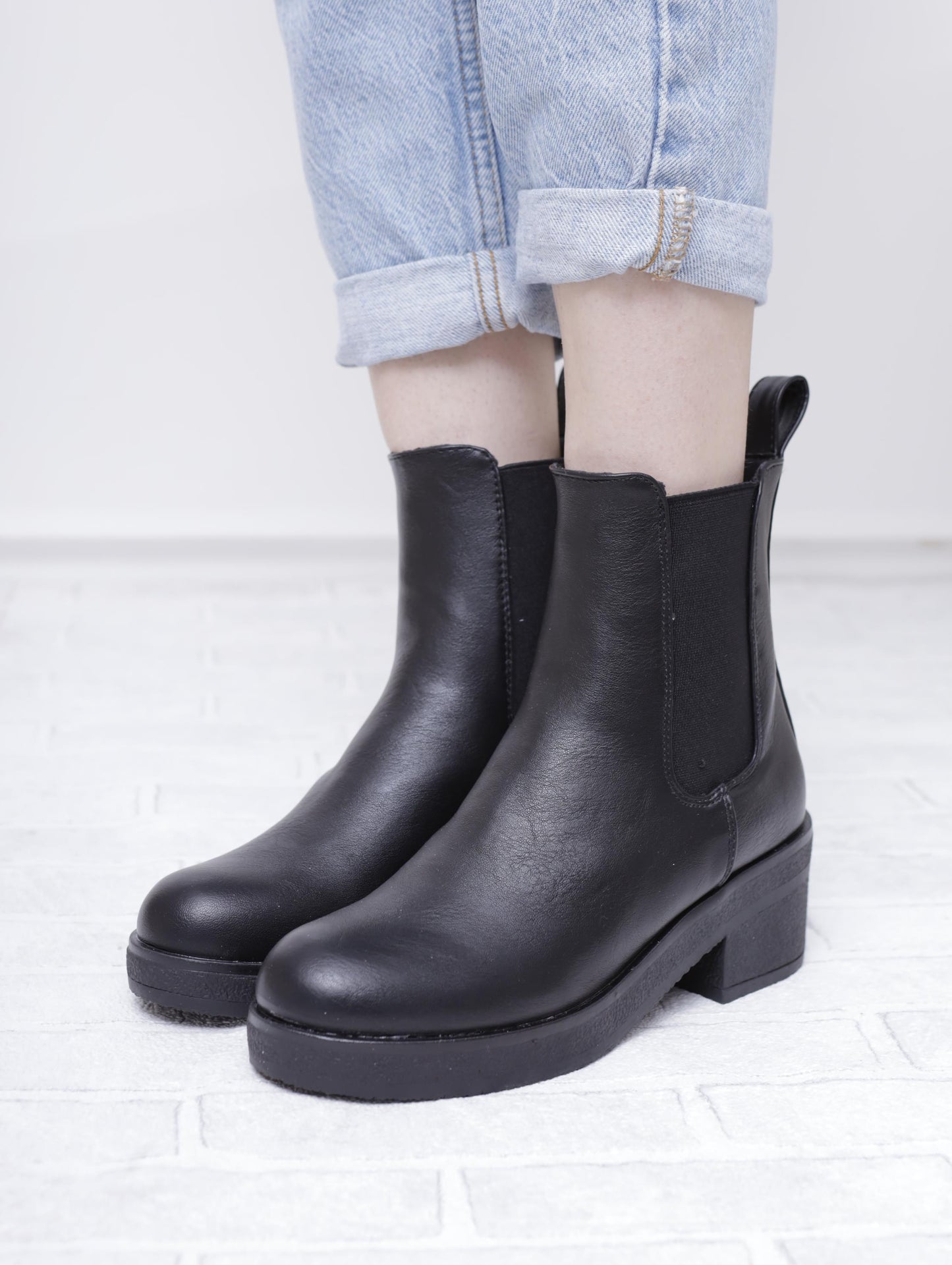 STIVALETTO BEATLES PARA NERO 
