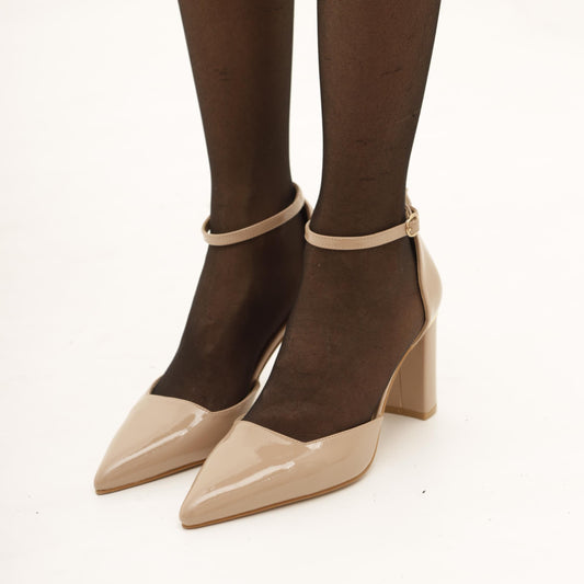 DECOLLETE D'ORSAY A PUNTA BEIGE 