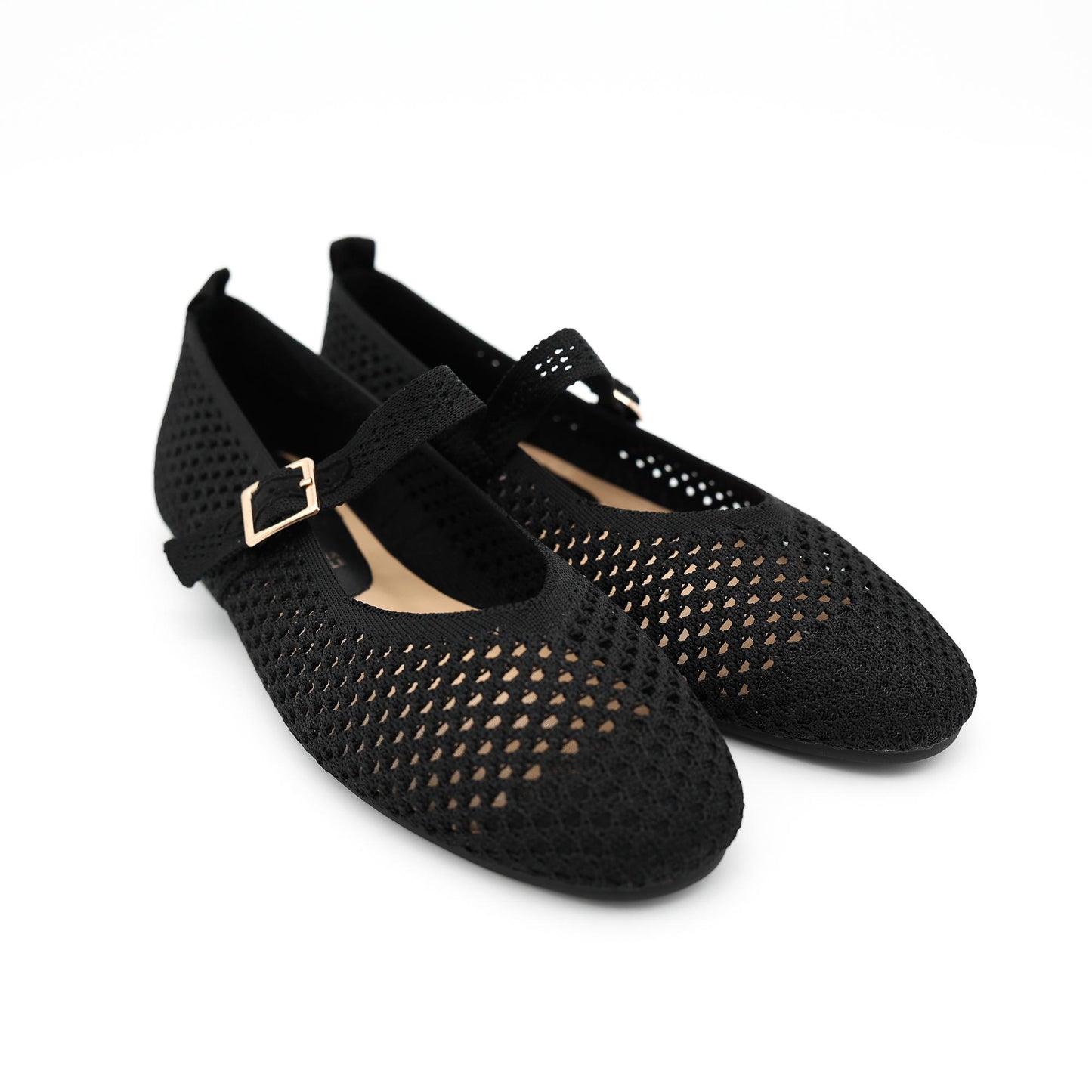 BALLERINA MAGLIA CINTURINO NERO 