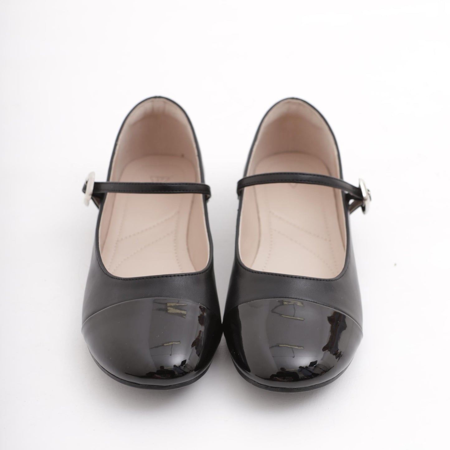 MARY JANE FLAT CON PUNTALE NERO 