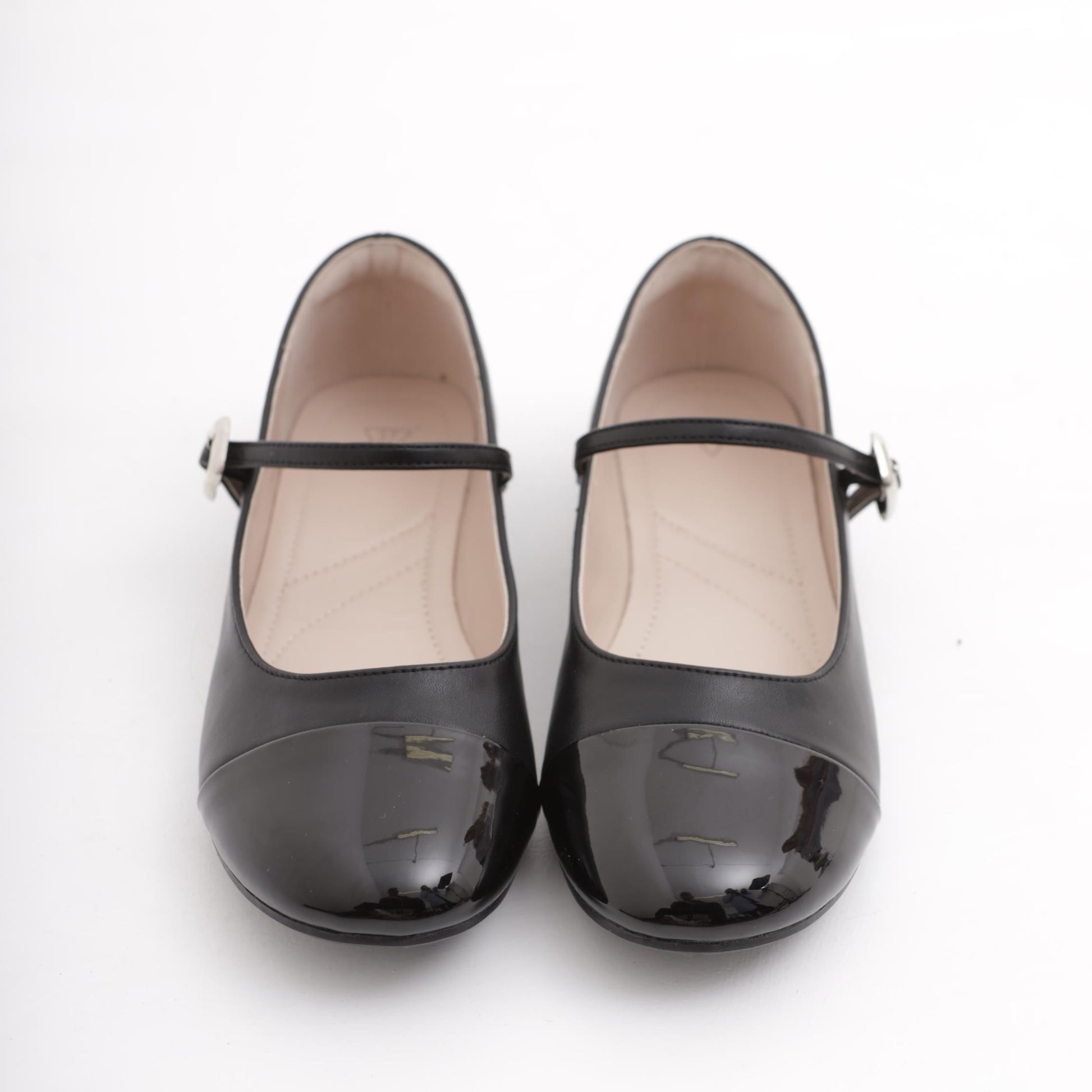 MARY JANE FLAT CON PUNTALE NERO 