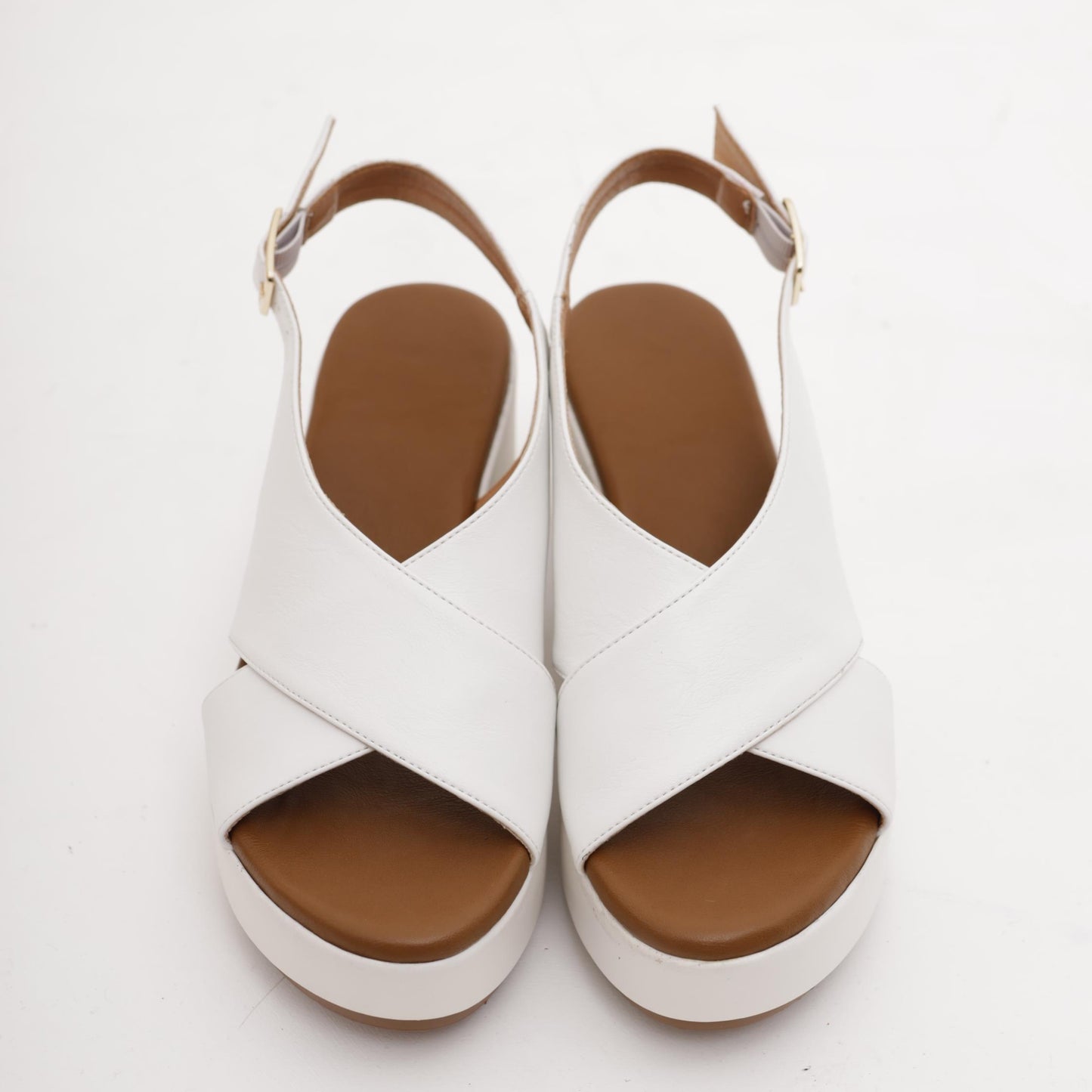 SANDALO ZEPPA INCROCIO BIANCO 