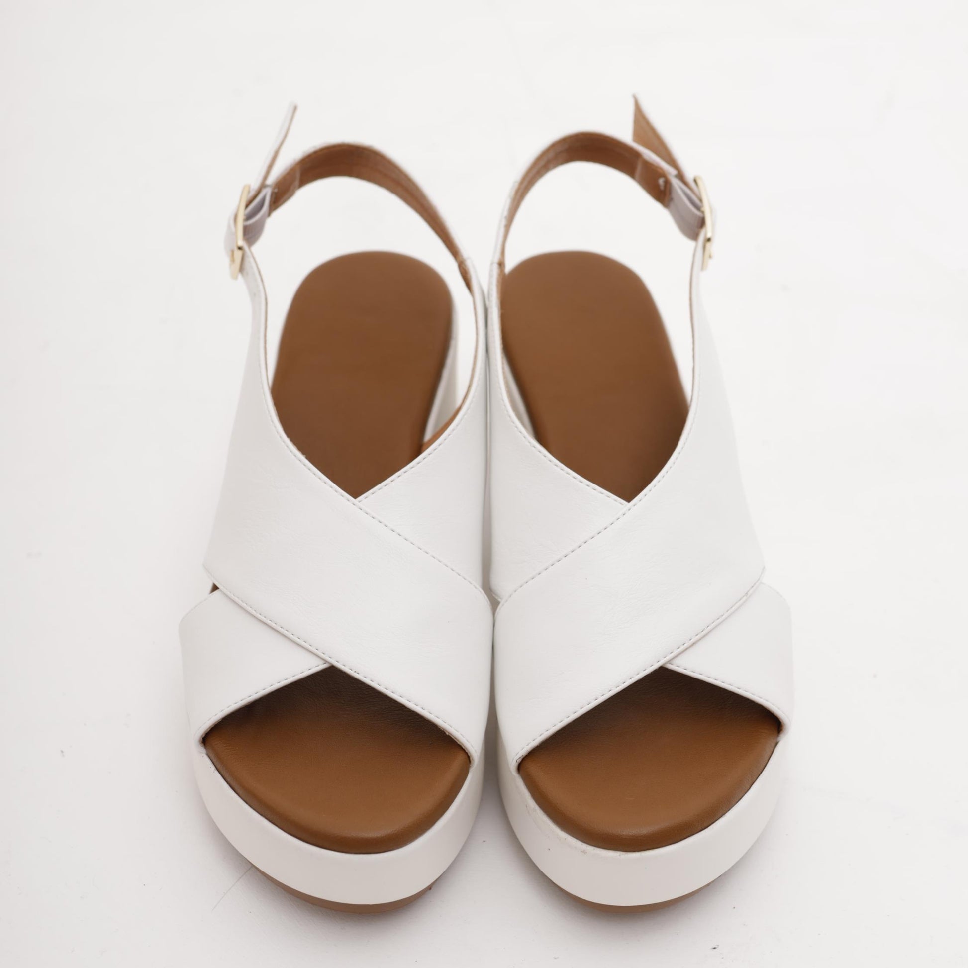 SANDALO ZEPPA INCROCIO BIANCO 