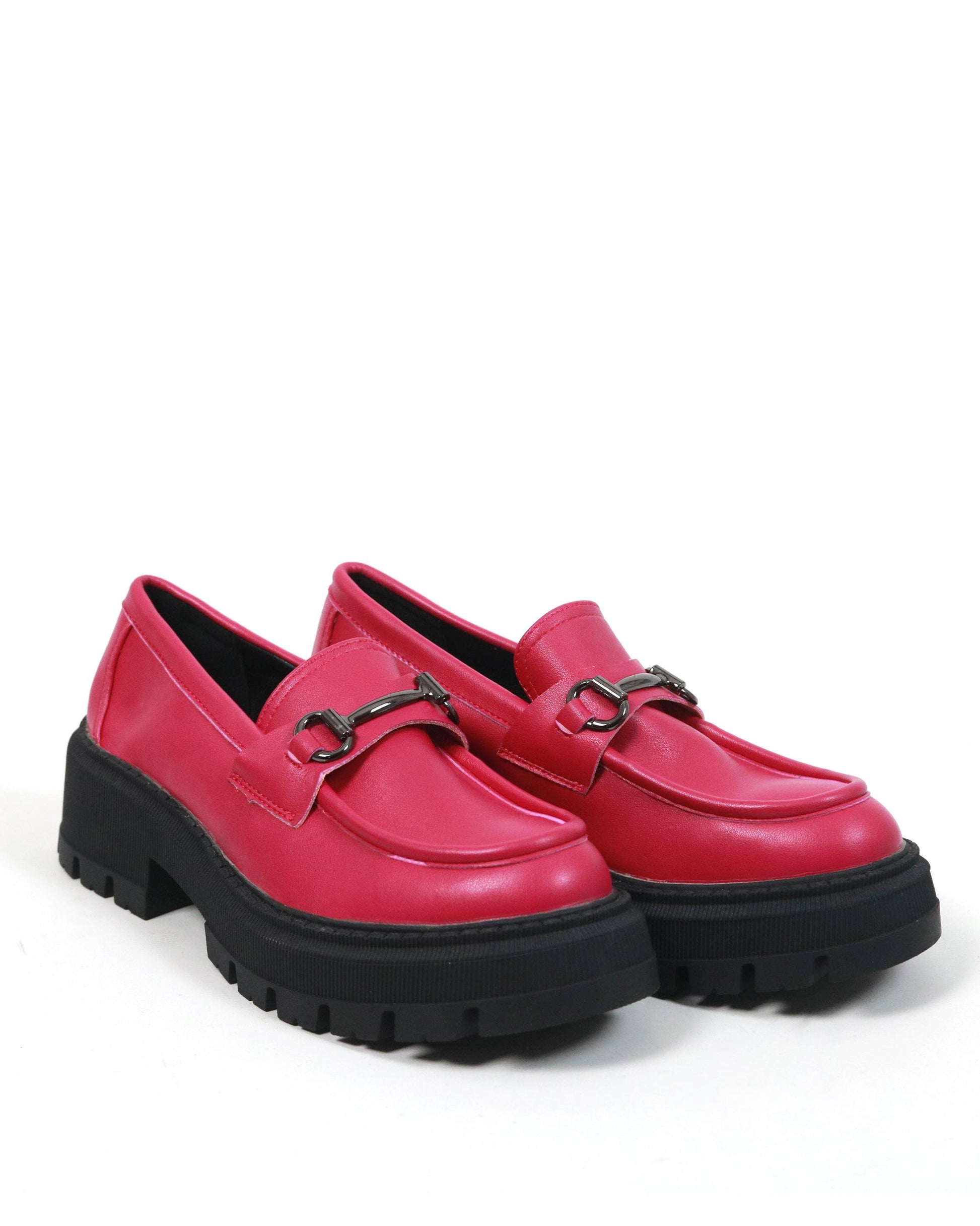 MOCASSINO MORSETTO FUXIA 