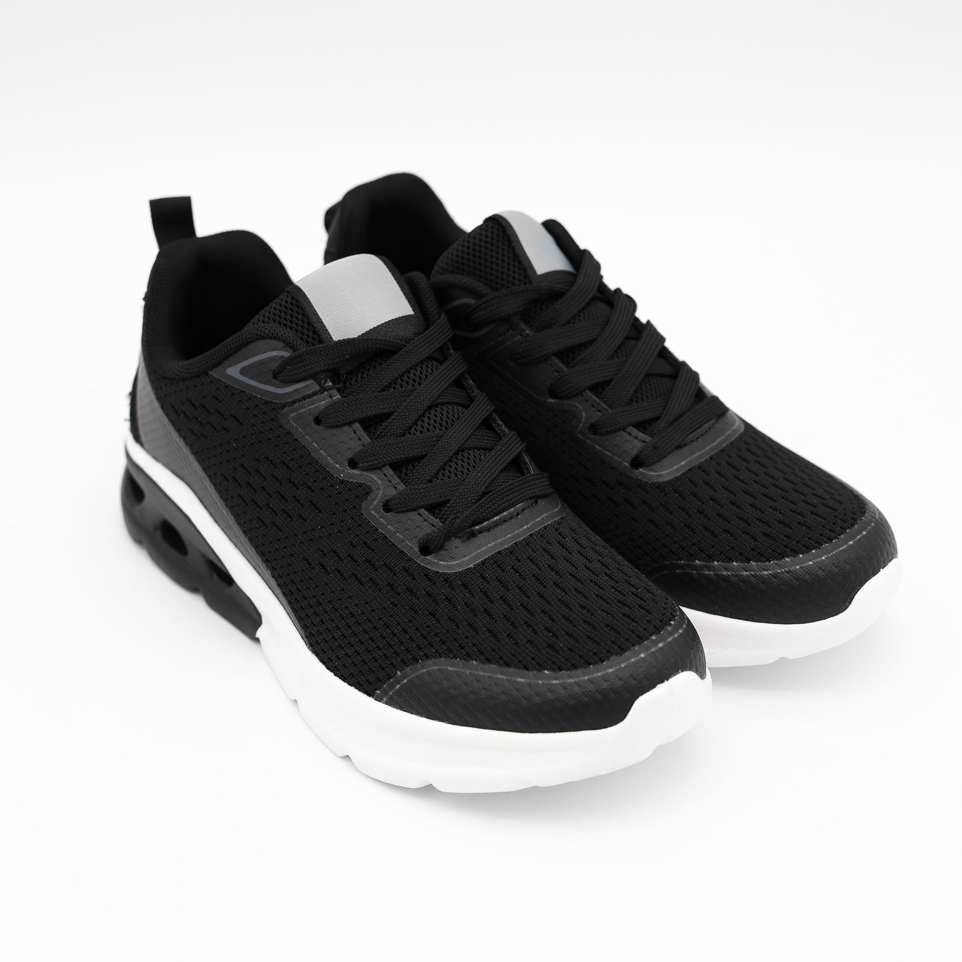 SNEAKERS MESH GOMMATA NERO 