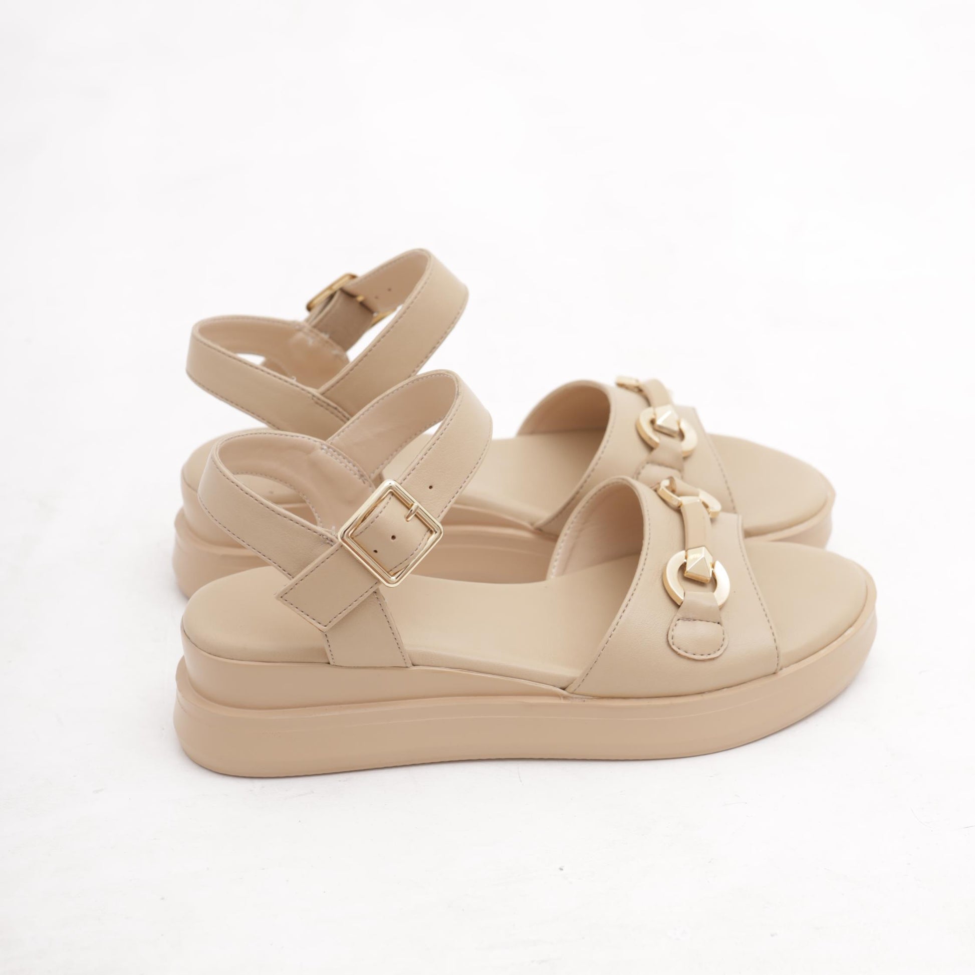 SANDALO ZEPPA MORSETTO BEIGE 