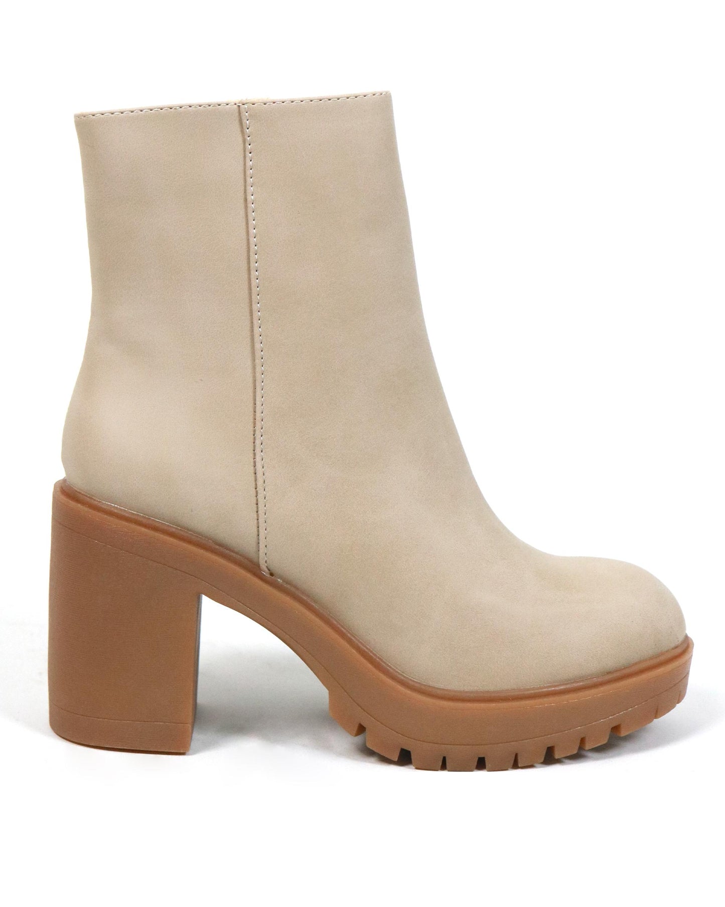 STIVALETTO TACCO PARA BEIGE 