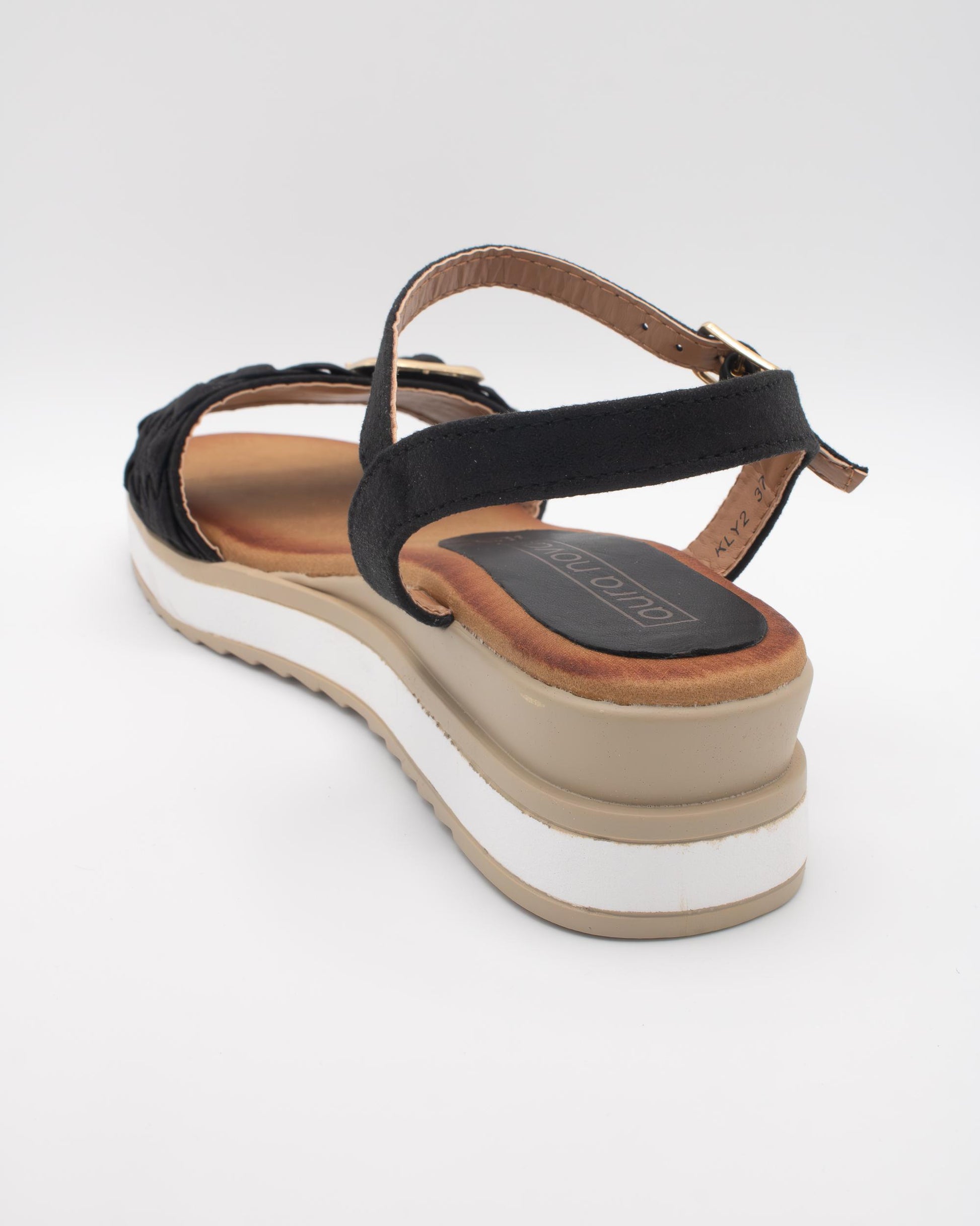 SANDALO ZEPPA TRECCIA FIBBIA 