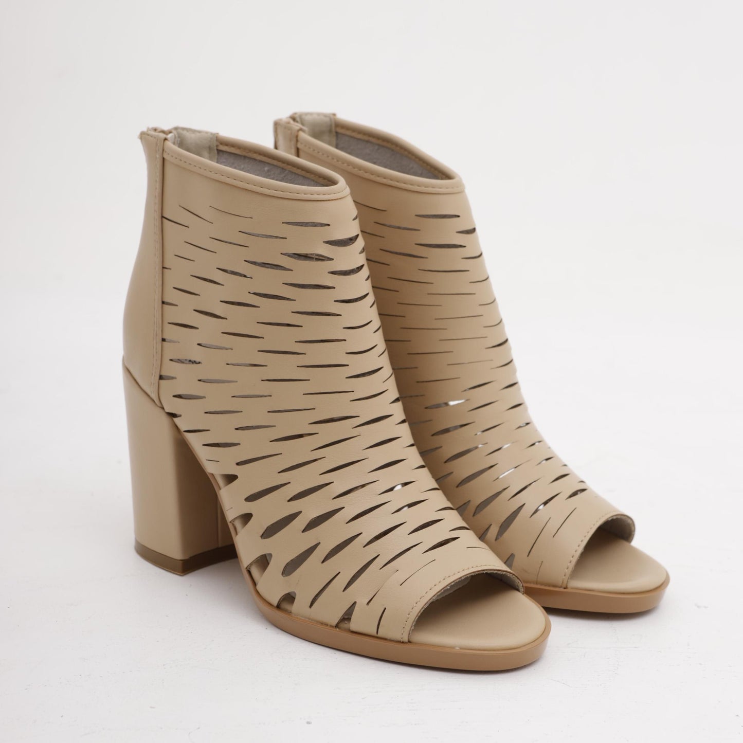 TRONCHETTO SPUNTATO BEIGE 