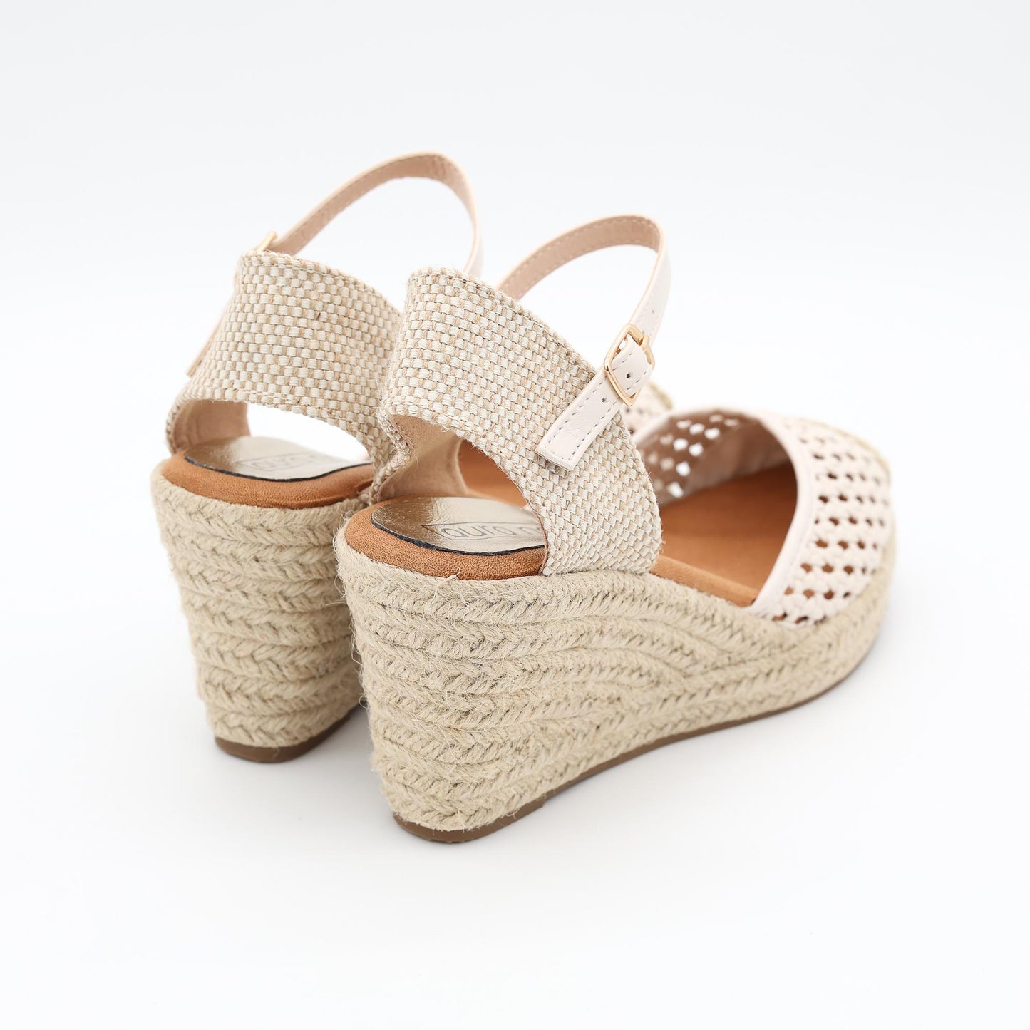SANDALO CORDA ZEPPA CROCHET BEIGE 