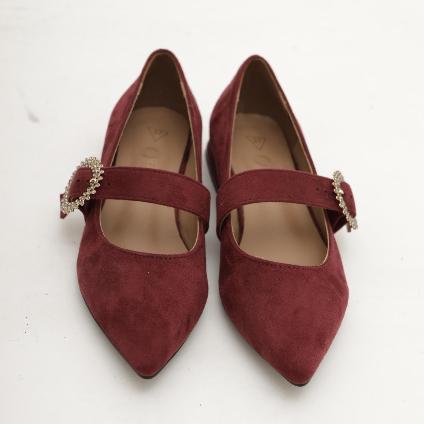 MARY JANE FLAT BORDEAUX 