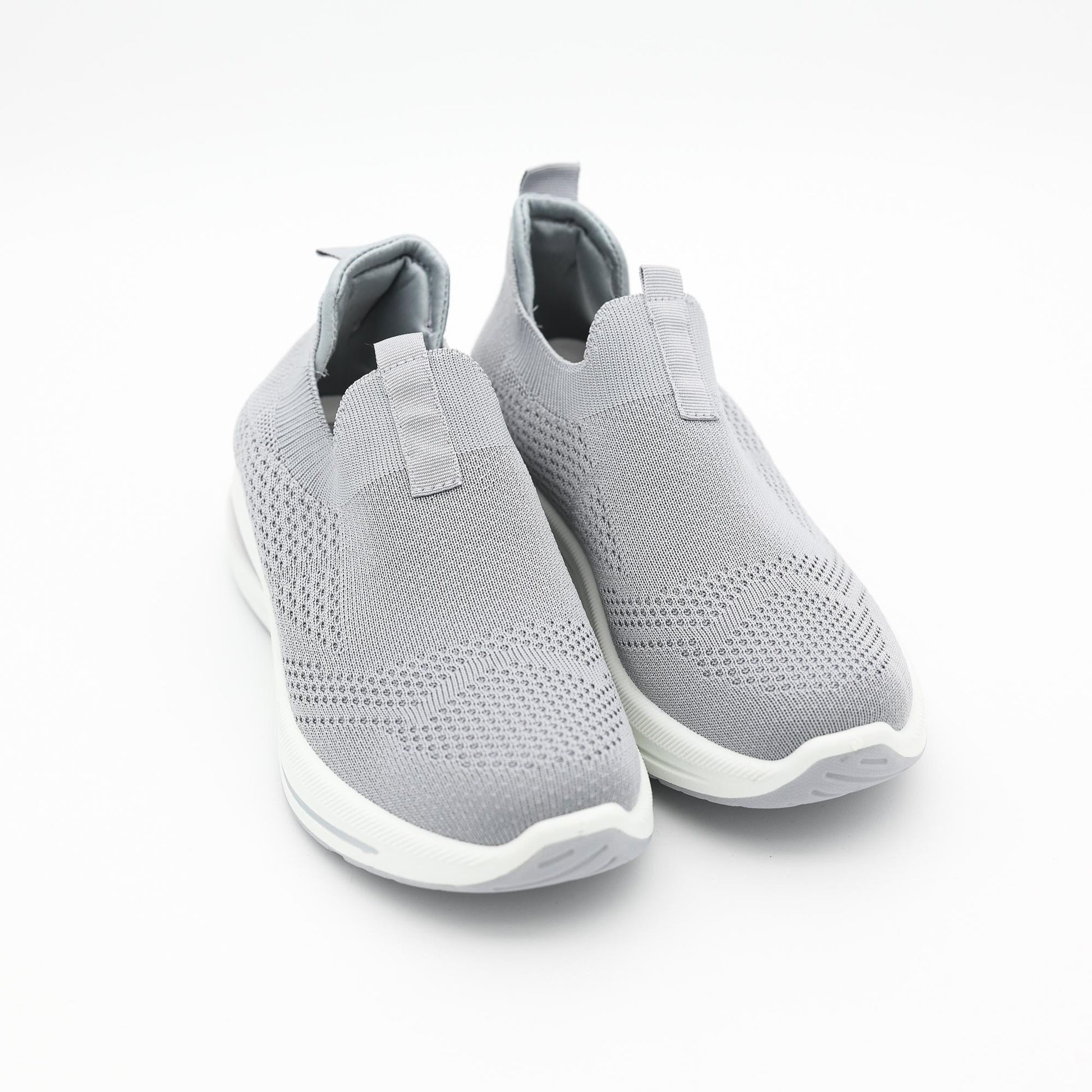 SNEAKERS SLIP-IN MESH GRIGIO 