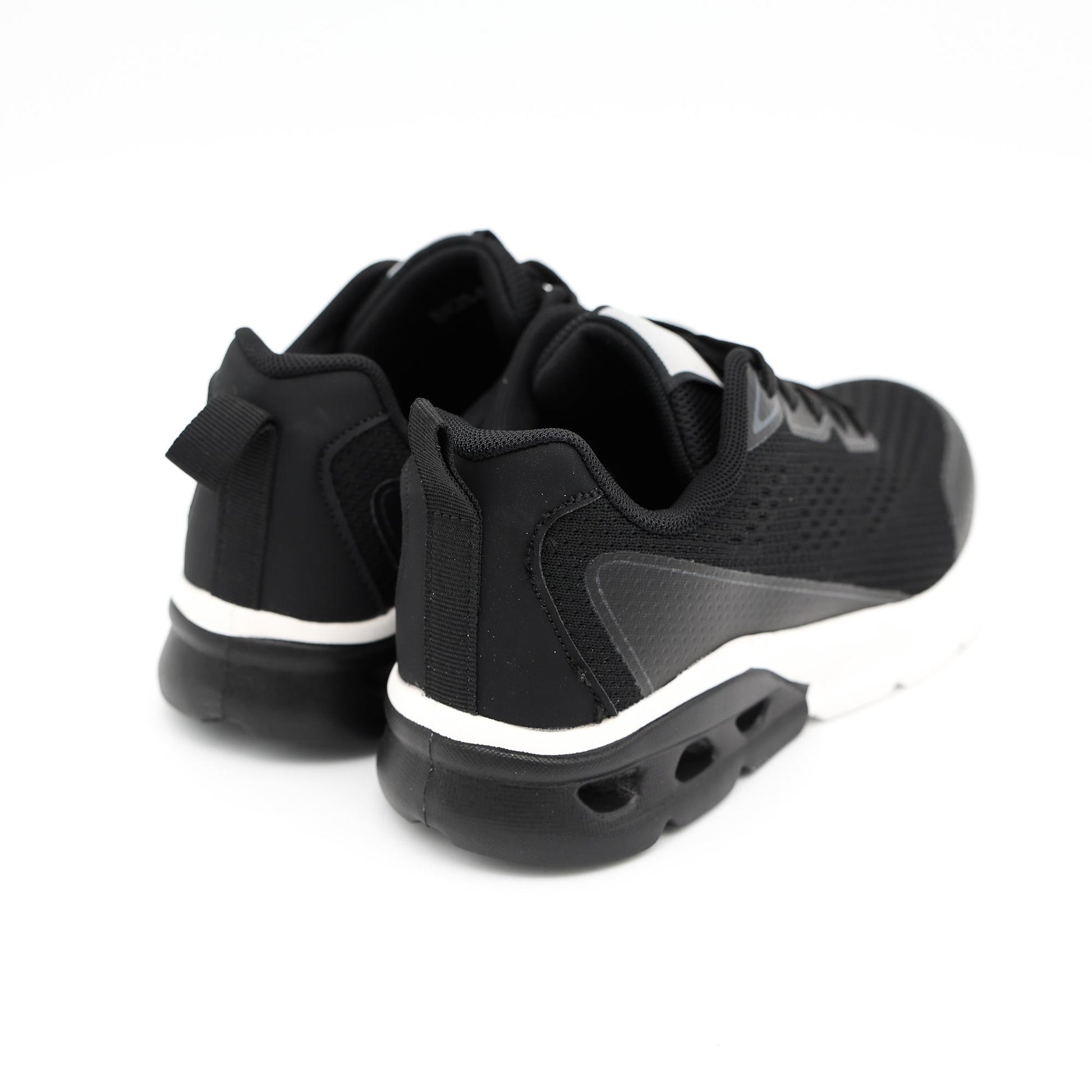 SNEAKERS MESH GOMMATA NERO 