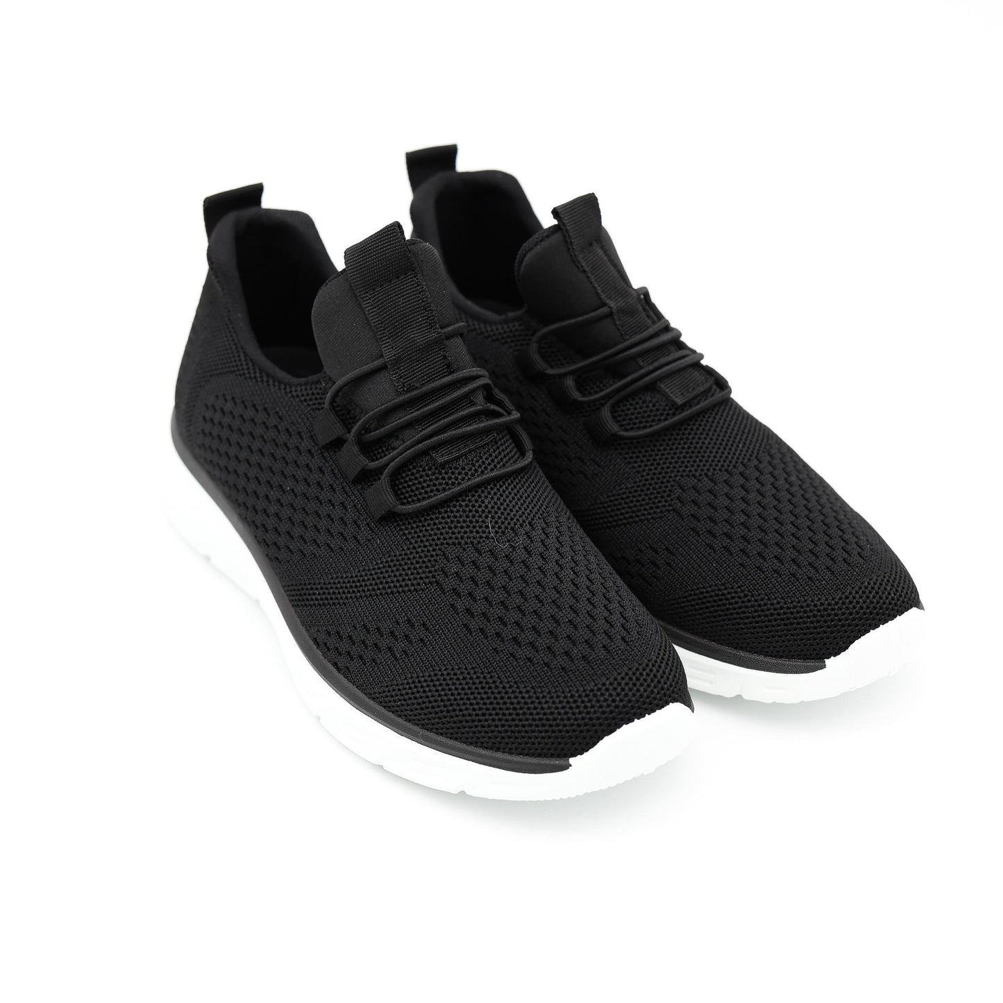 SNEAKERS MESH LACCI NERO 