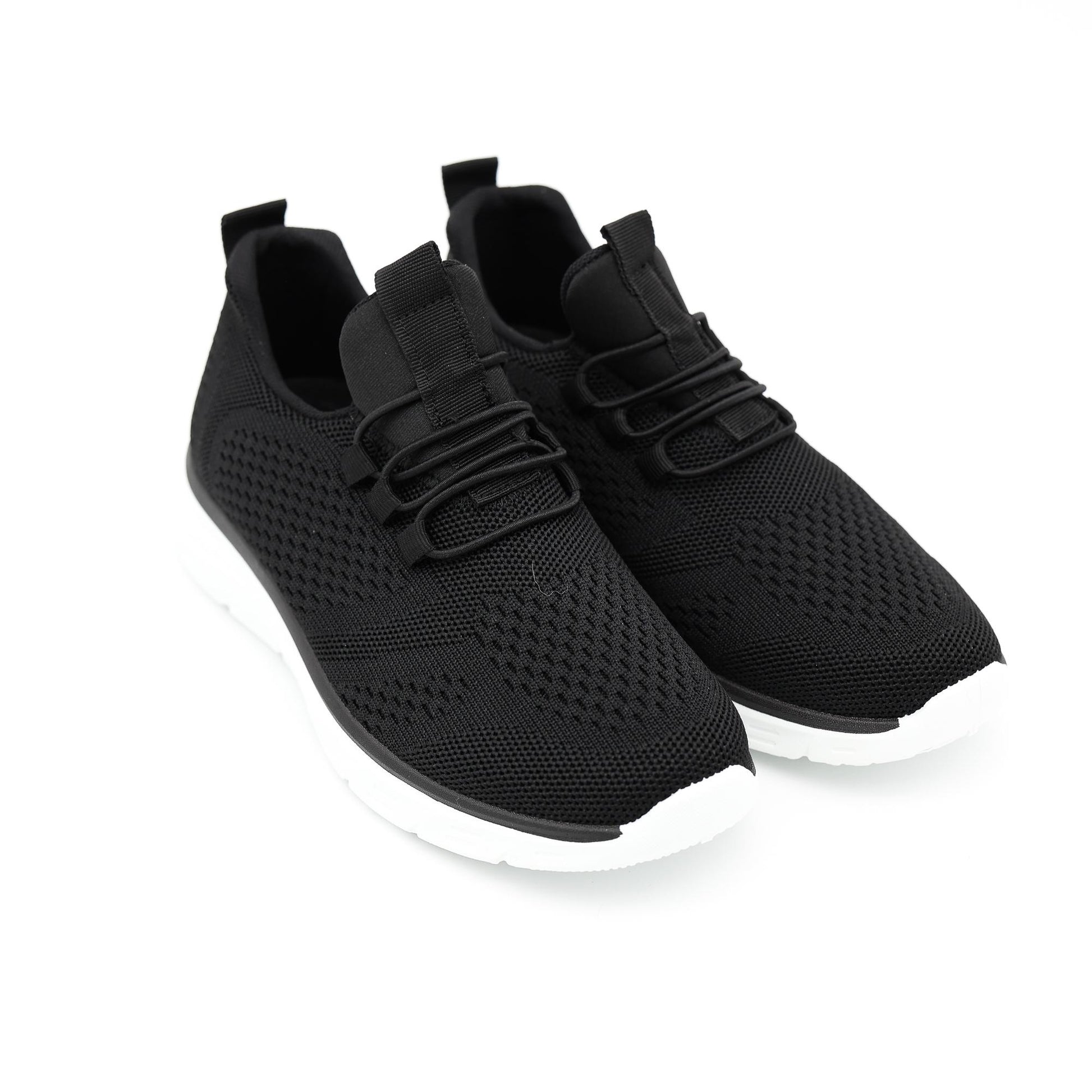 SNEAKERS MESH LACCI NERO 