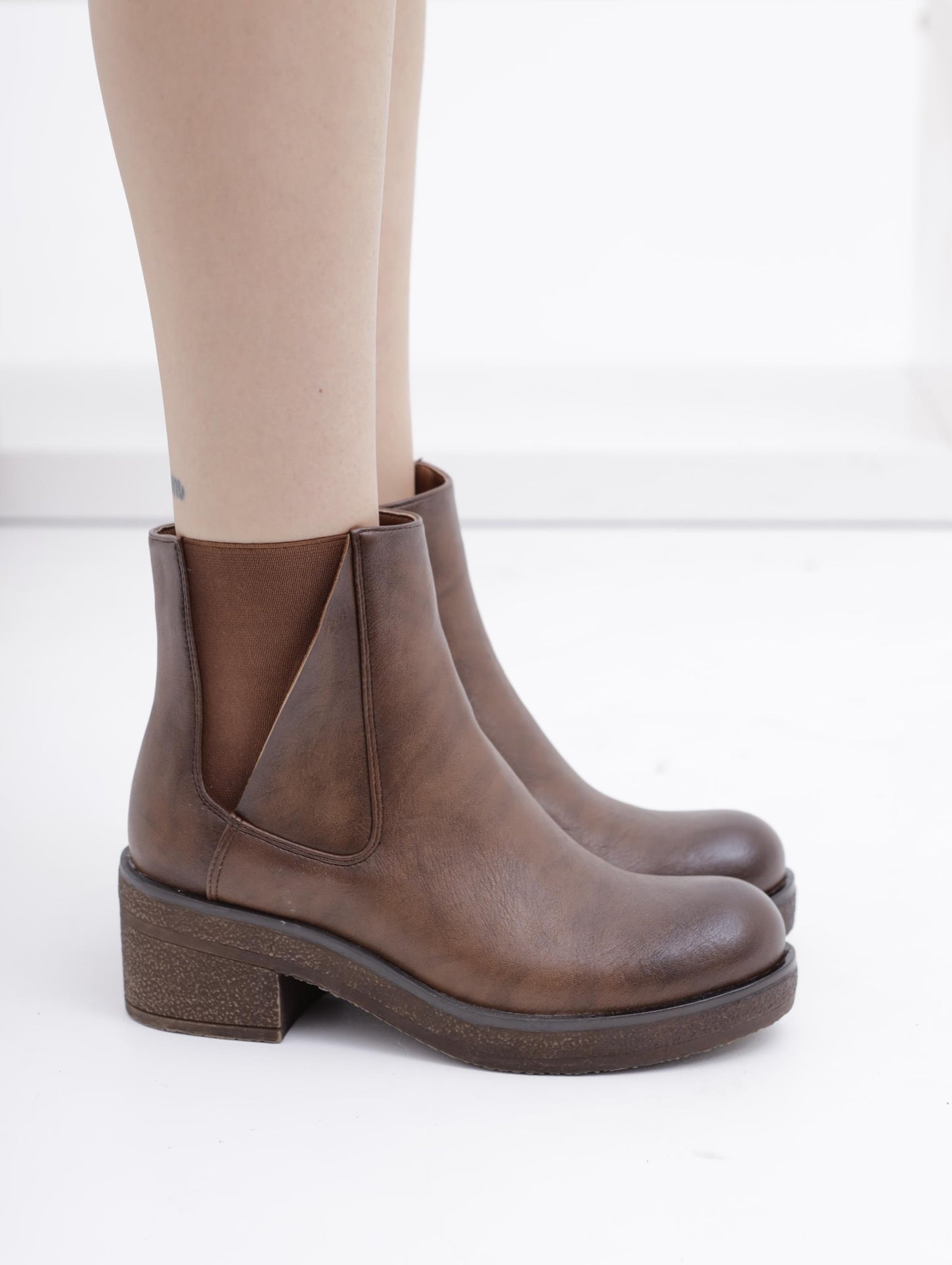 STIVALETTO ELASTICI PARA MARRONE 