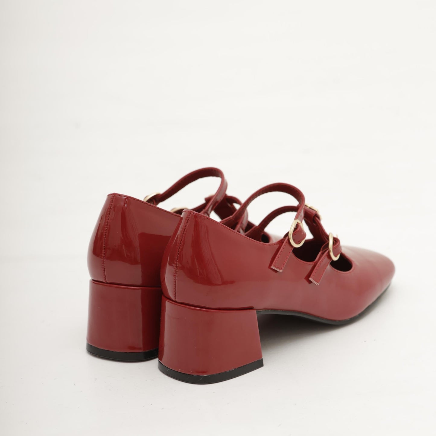 MARY JANE BABY 2 CINTURINI BORDEAUX 
